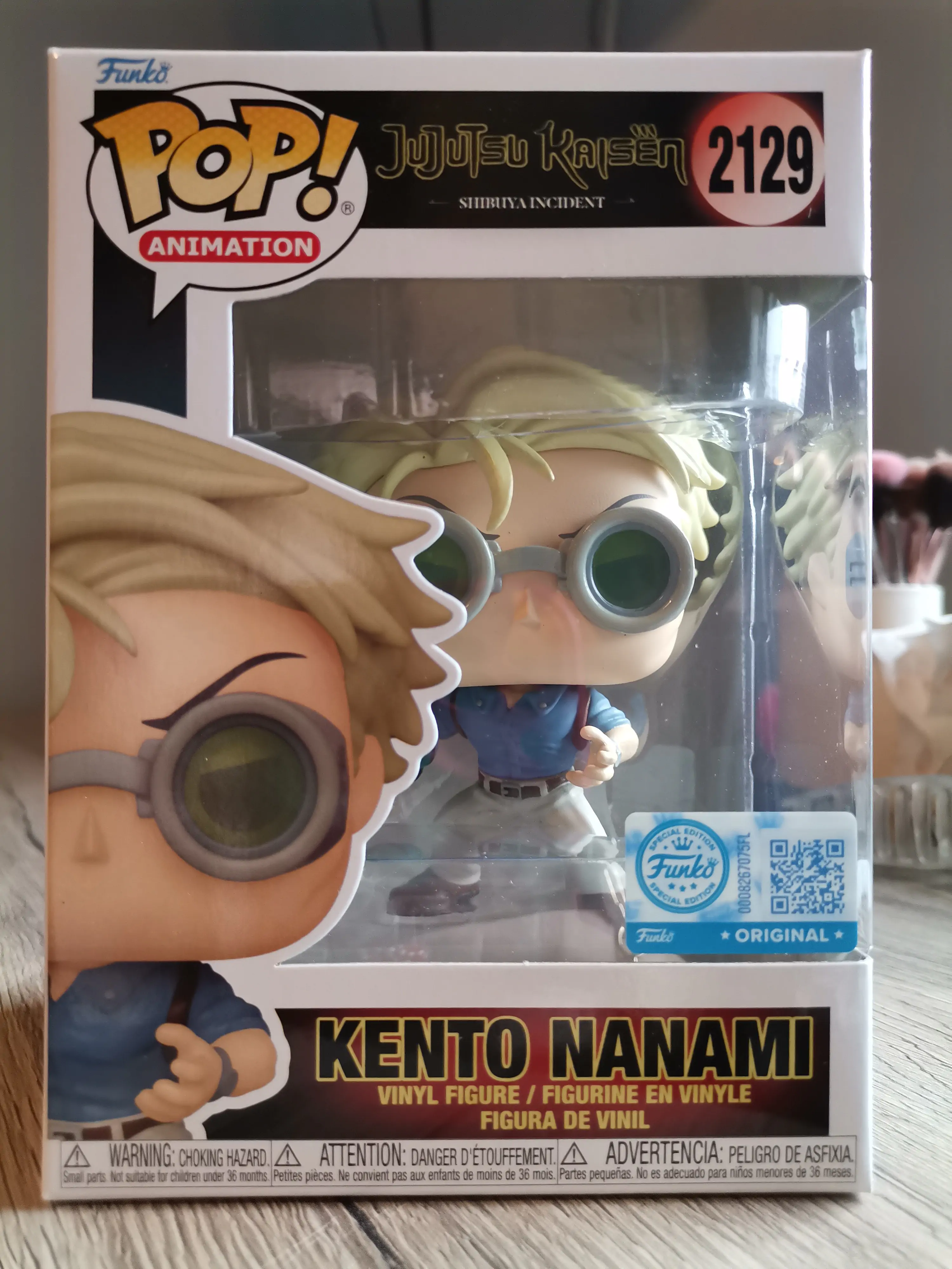 Funko POP figúrka Jujutsu Kaisen Kento Nanami Exclusive produktová fotografia
