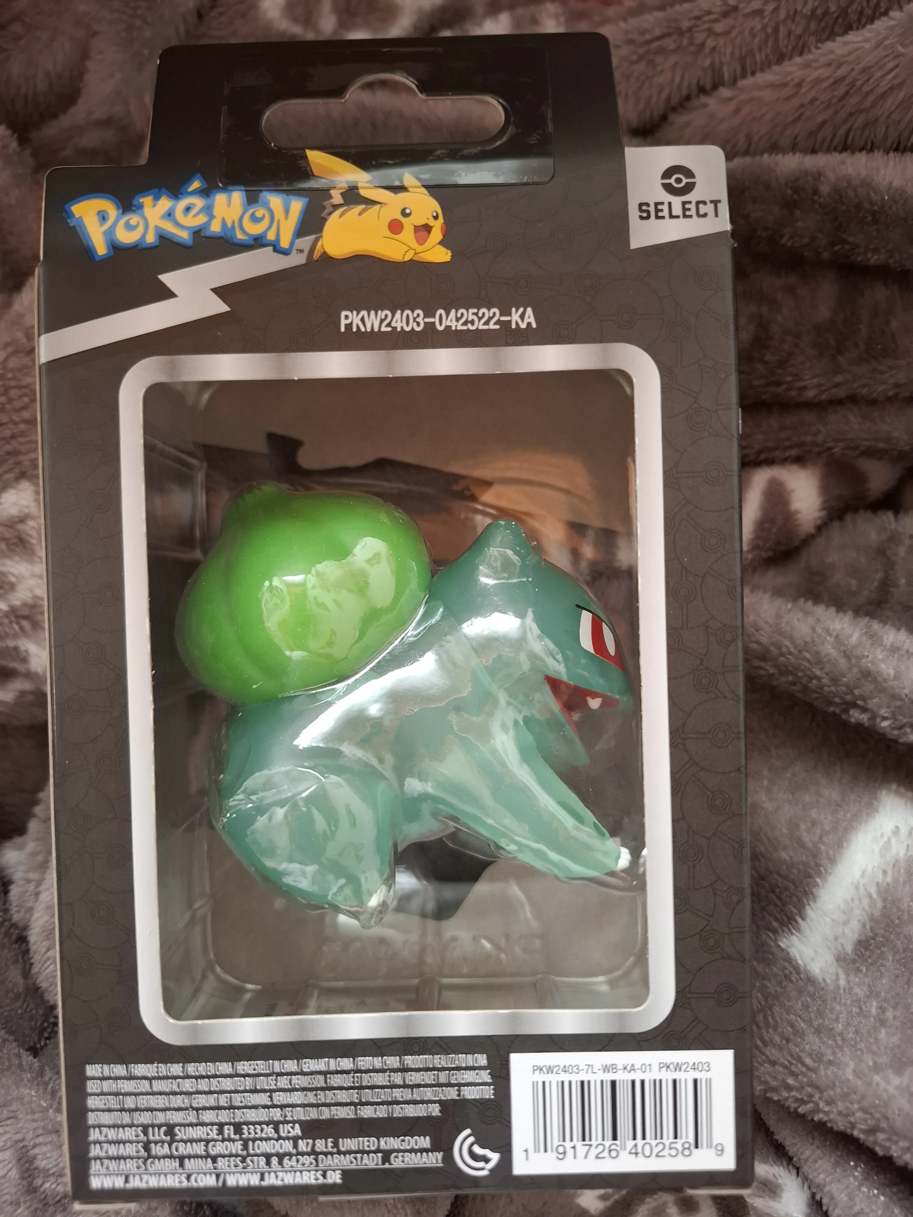 Pokémon Select Battle figúrka Bulbasaur (Priesvitný) 7,5 cm produktová fotografia