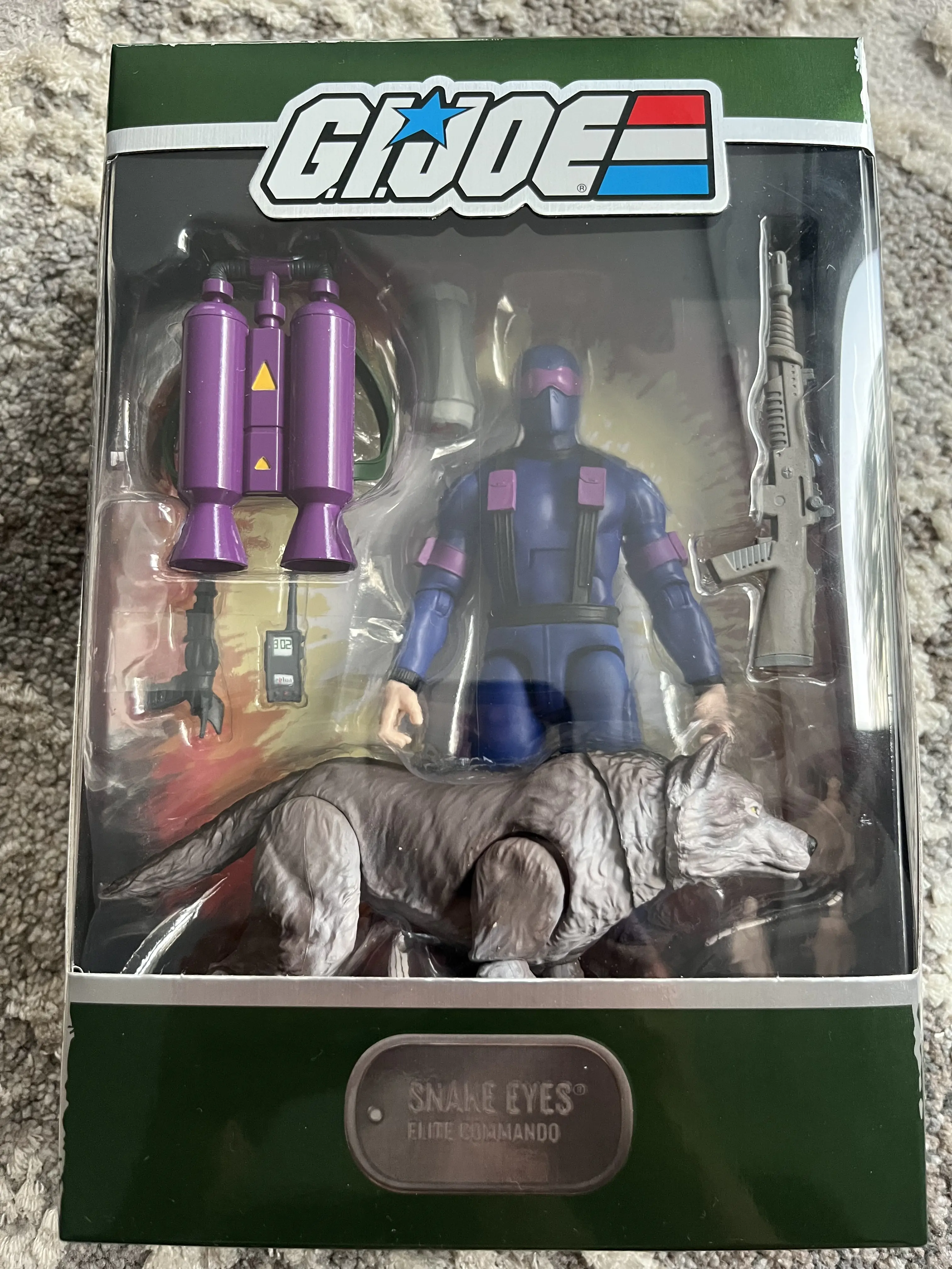 G.I. Joe Ultimates Akčná figúrka Snake Eyes [Real American Hero] 18 cm produktová fotografia