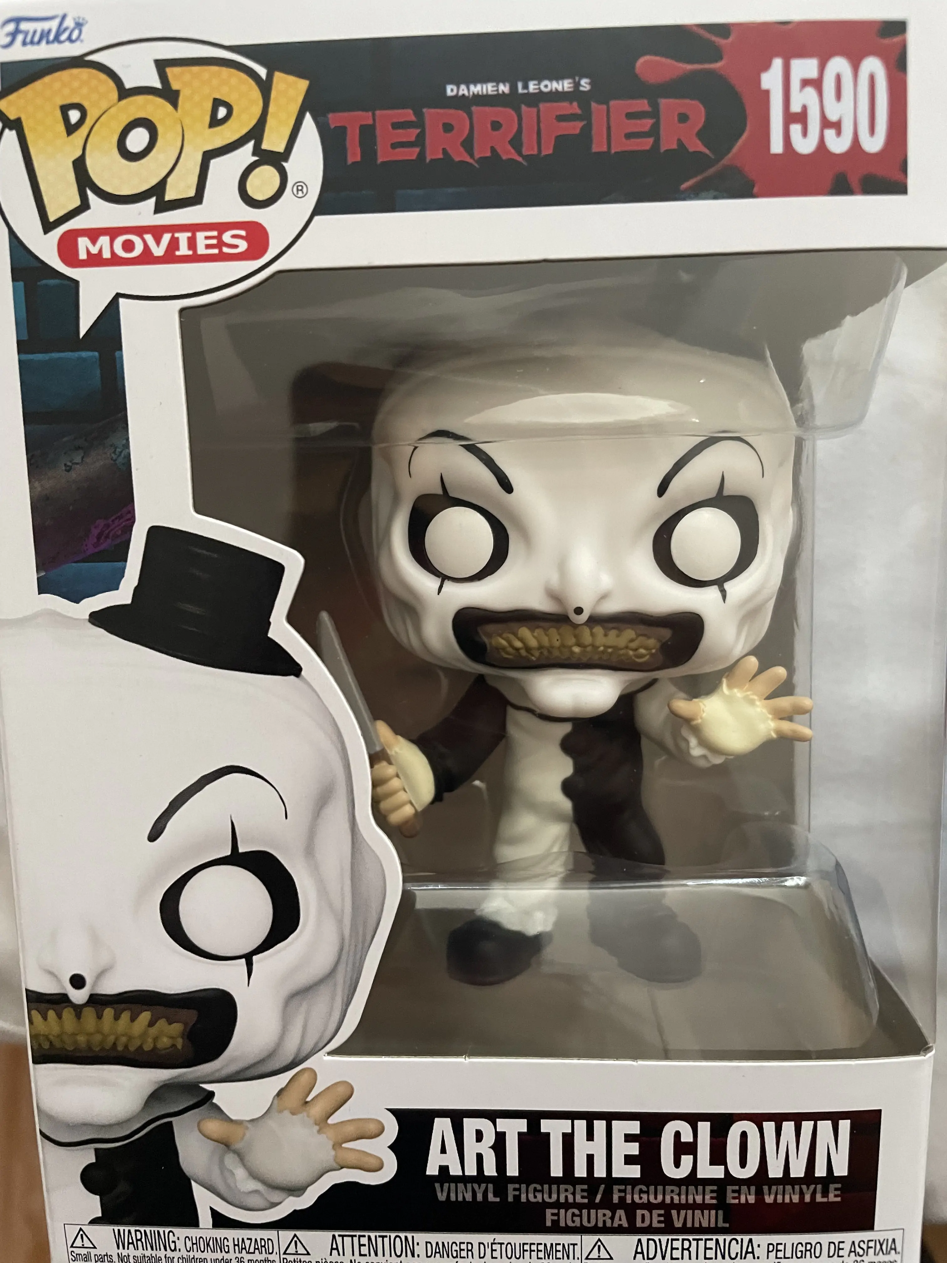 Funko POP figúrka Terrifier Art the Clown produktová fotografia