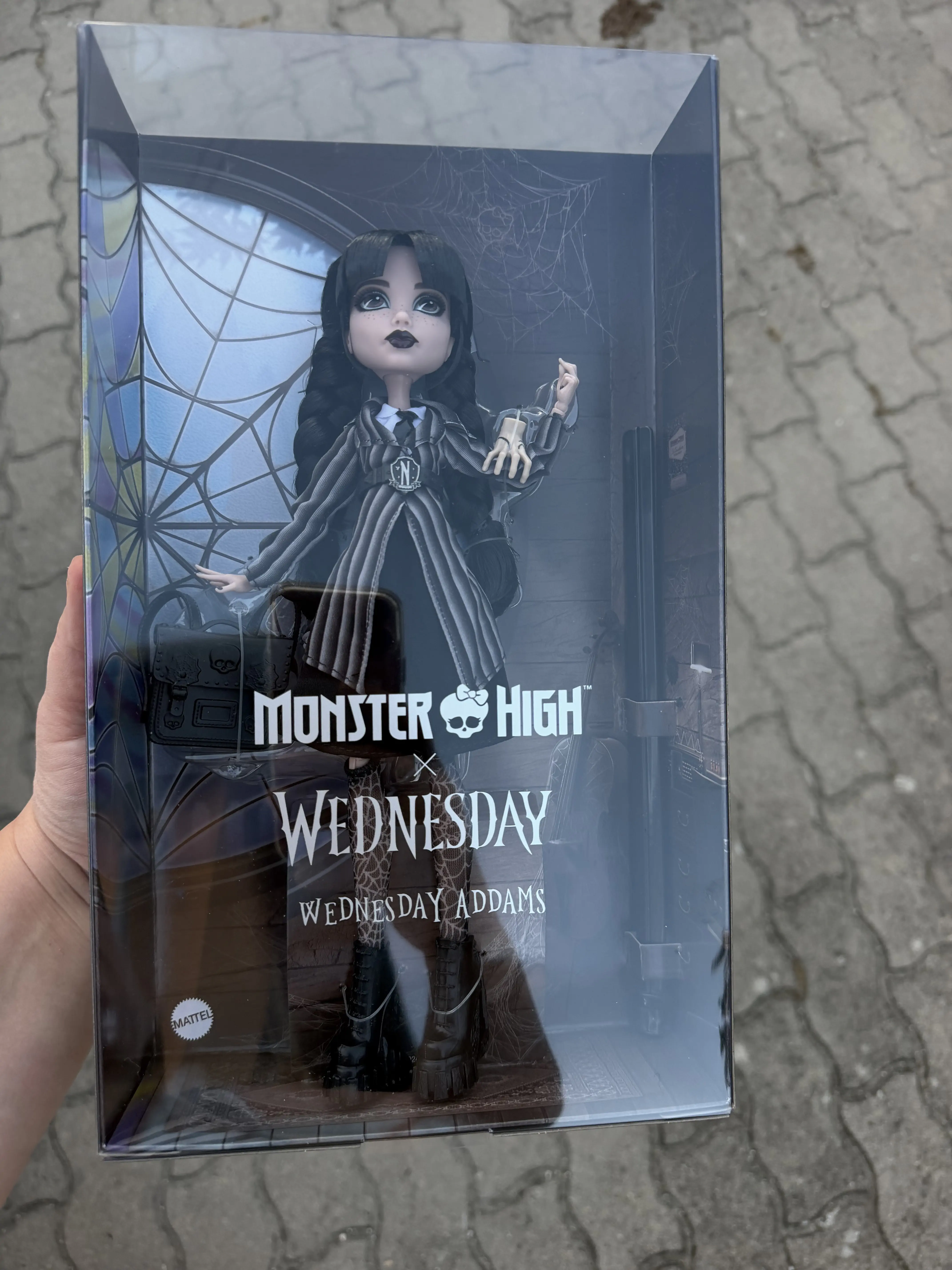 Monster High x Wednesday Doll Bábika Wednesday Addams produktová fotografia