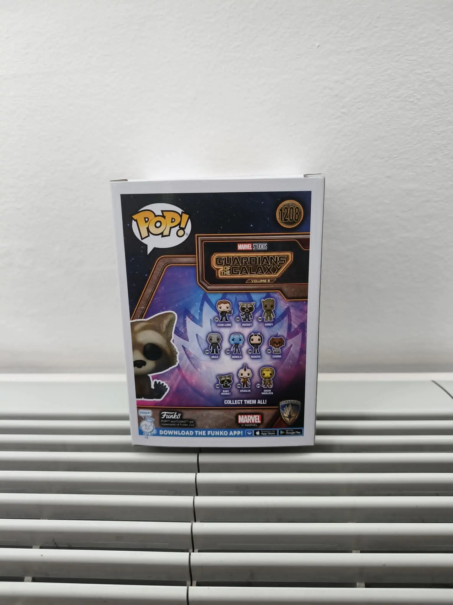 Guardians of the Galaxy Vol. 3 POP! Vinylová figúrka Baby Rocket 9 cm produktová fotografia