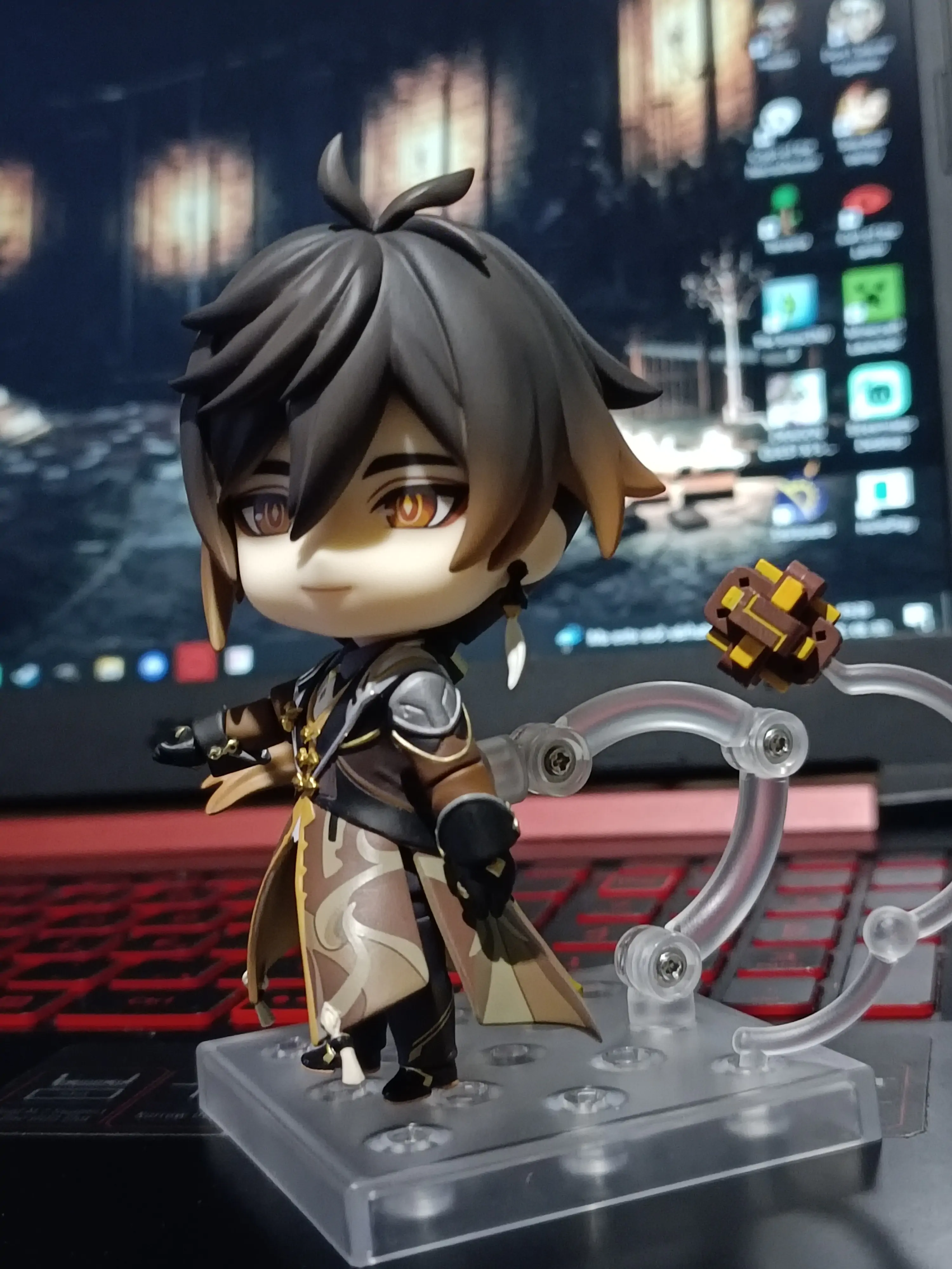 Genshin Impact Nendoroid akčná figúrka Zhongli 10 cm produktová fotografia