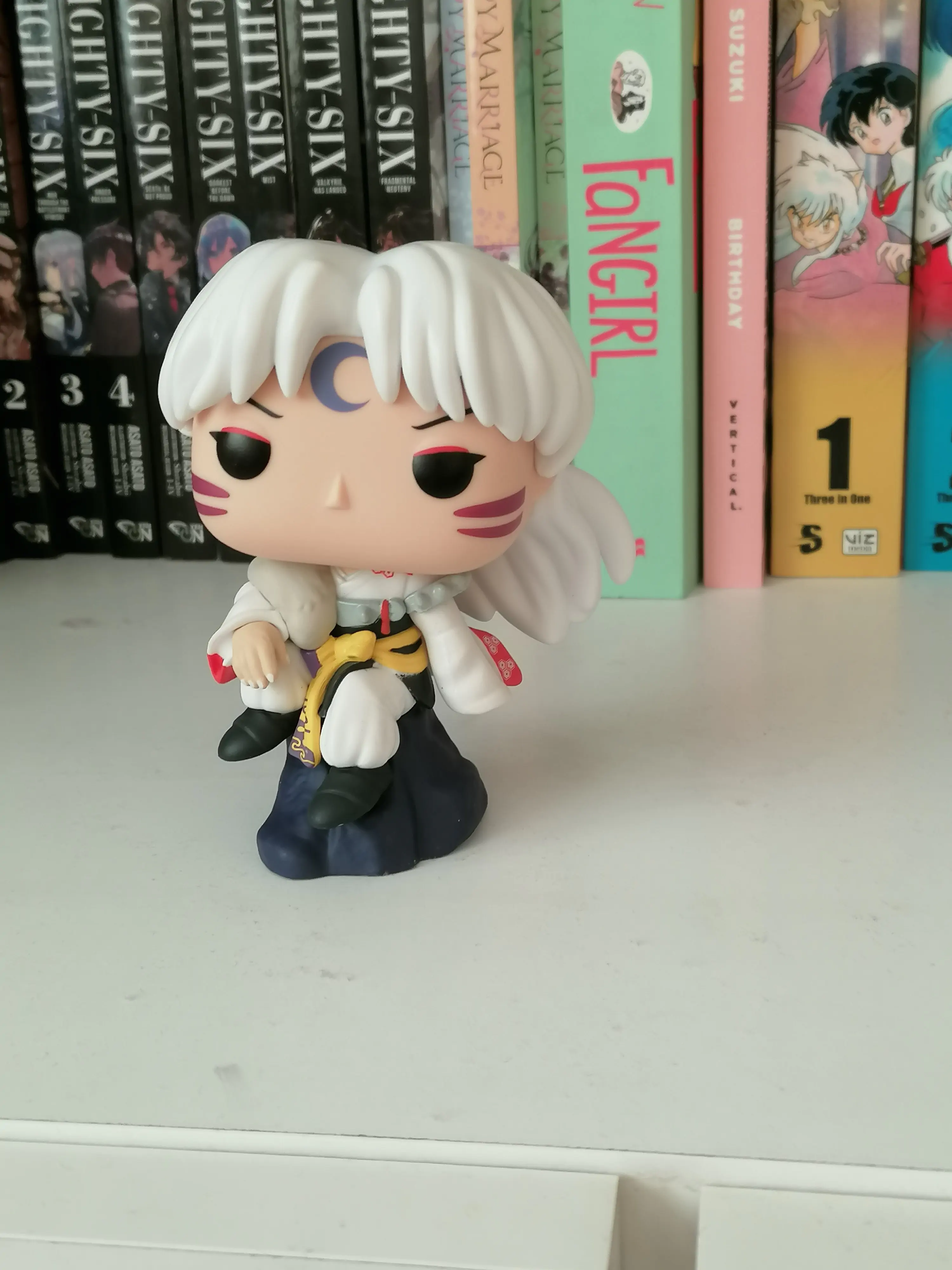 Inuyasha Funko POP! Plus Animation Vinyl Figúrka Sesshomaru (Sitting) 9 cm produktová fotografia