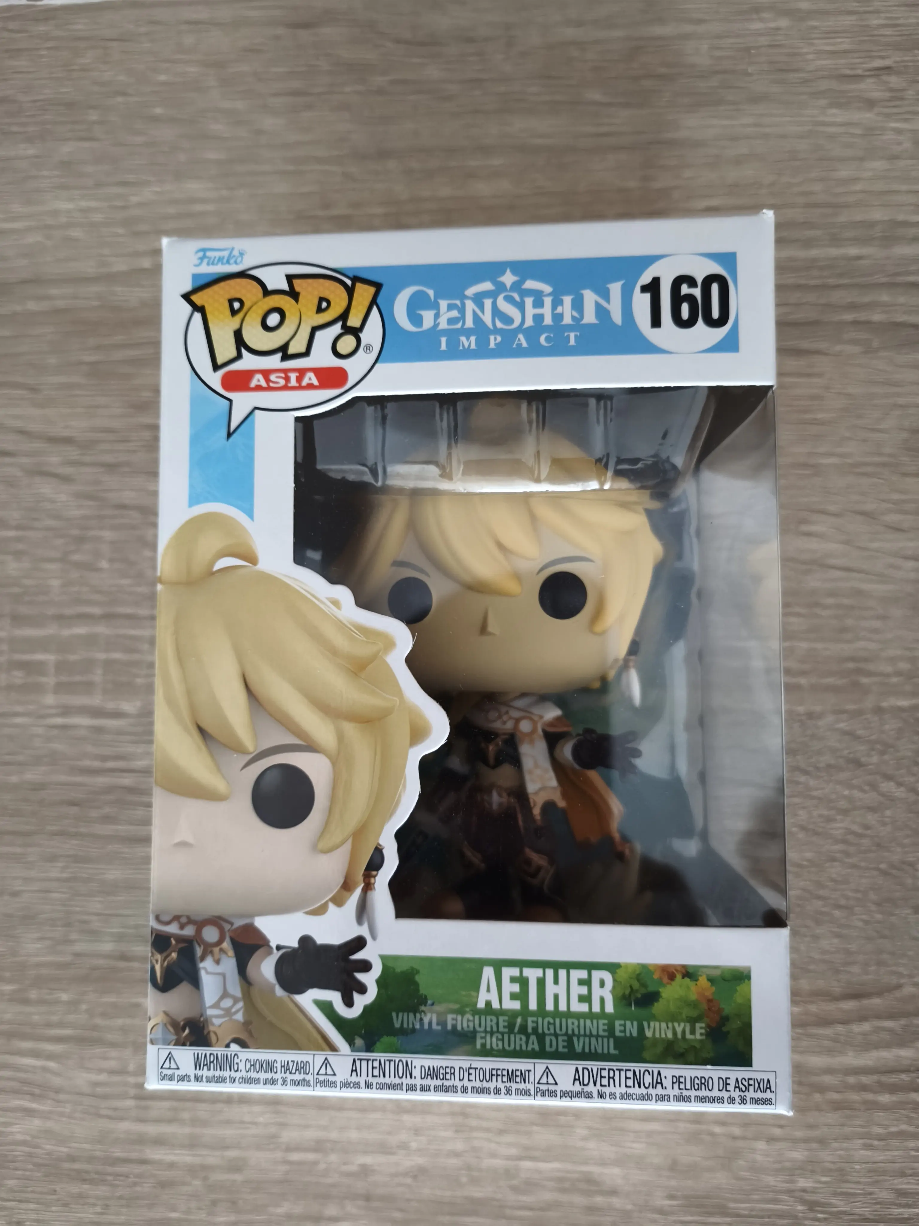 Genshin Impact POP! Games Vinylová figúrka Aether 9 cm produktová fotografia