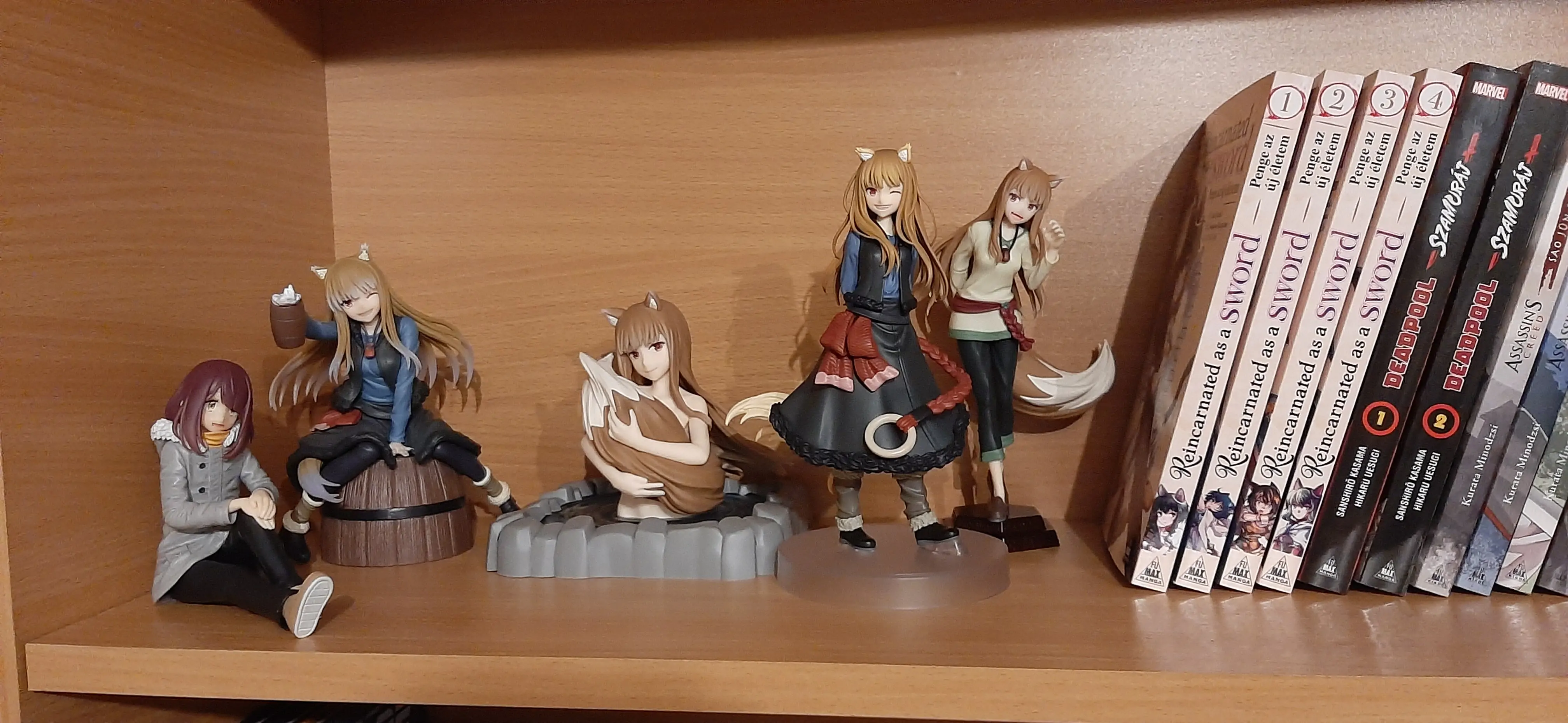 Spice and Wolf: Merchant meets the Wise Wolf PVC Socha Thermae Utopia Holo 13 cm produktová fotografia