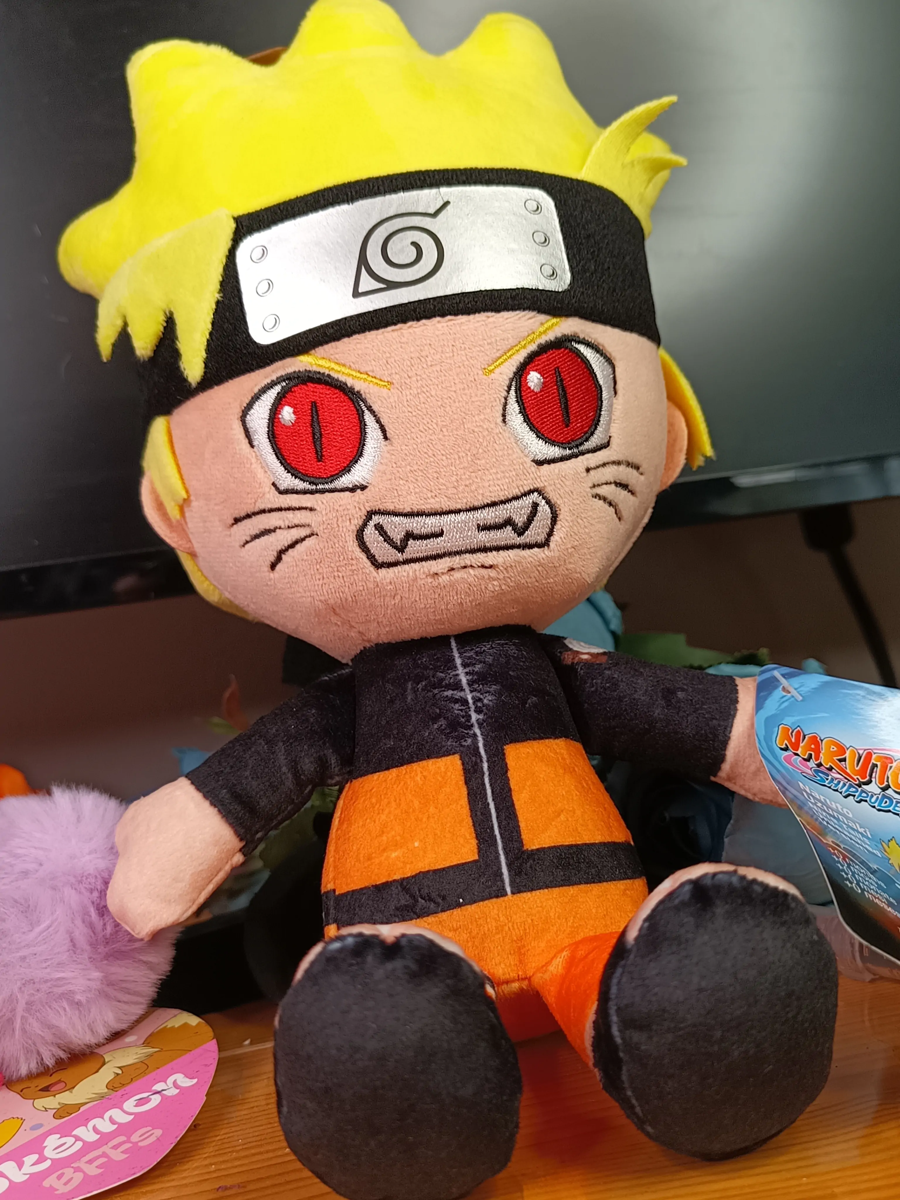 Naruto Shippuden Cuteforme plyšová figúrka Naruto Uzumaki Nine Tails Unleashed Version 29 cm produktová fotografia