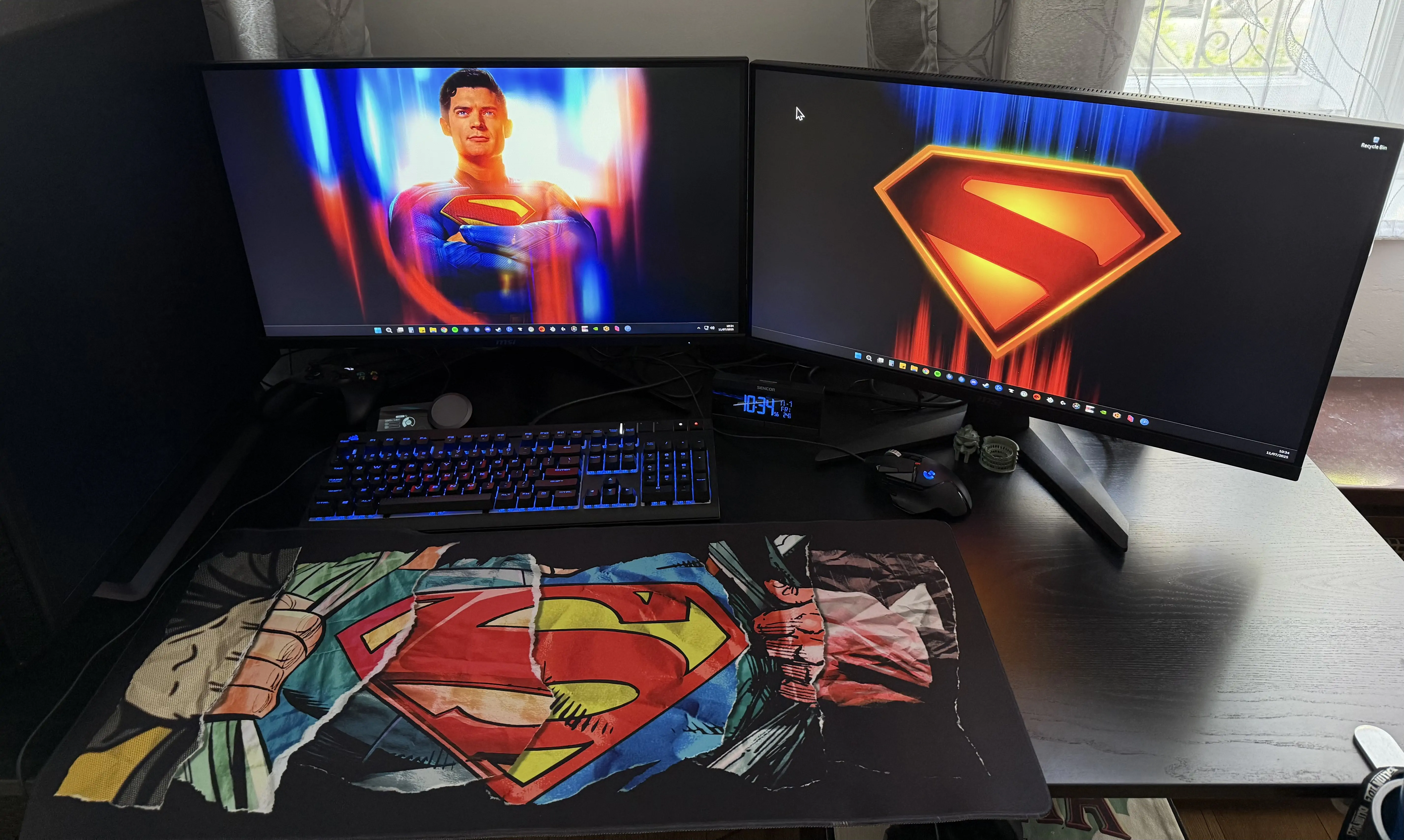 Podložka na stôl Superman produktová fotografia