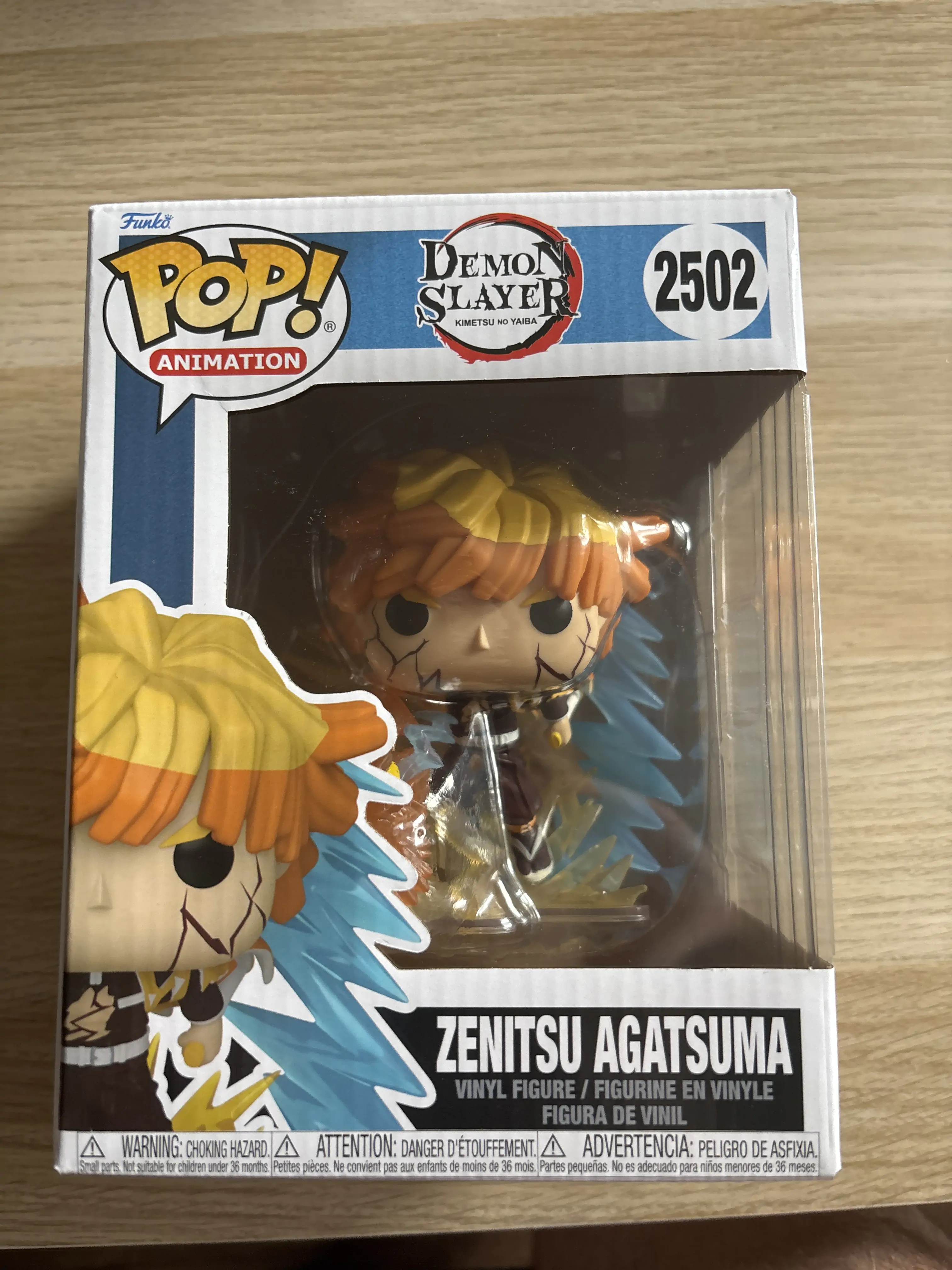 Funko POP figúrka Demon Slayer Zenitsu Agatsuma produktová fotografia
