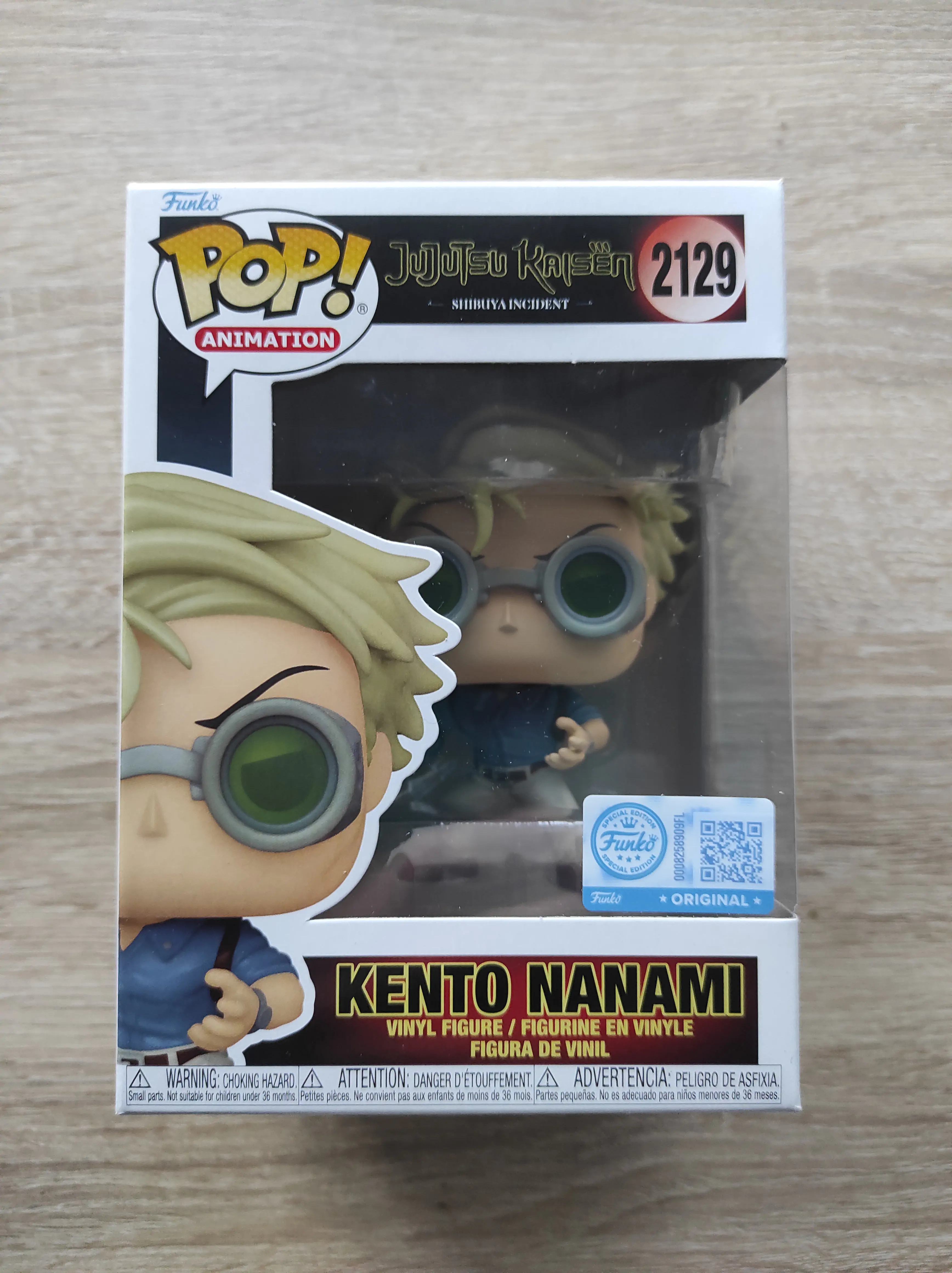 Funko POP figúrka Jujutsu Kaisen Kento Nanami Exclusive produktová fotografia