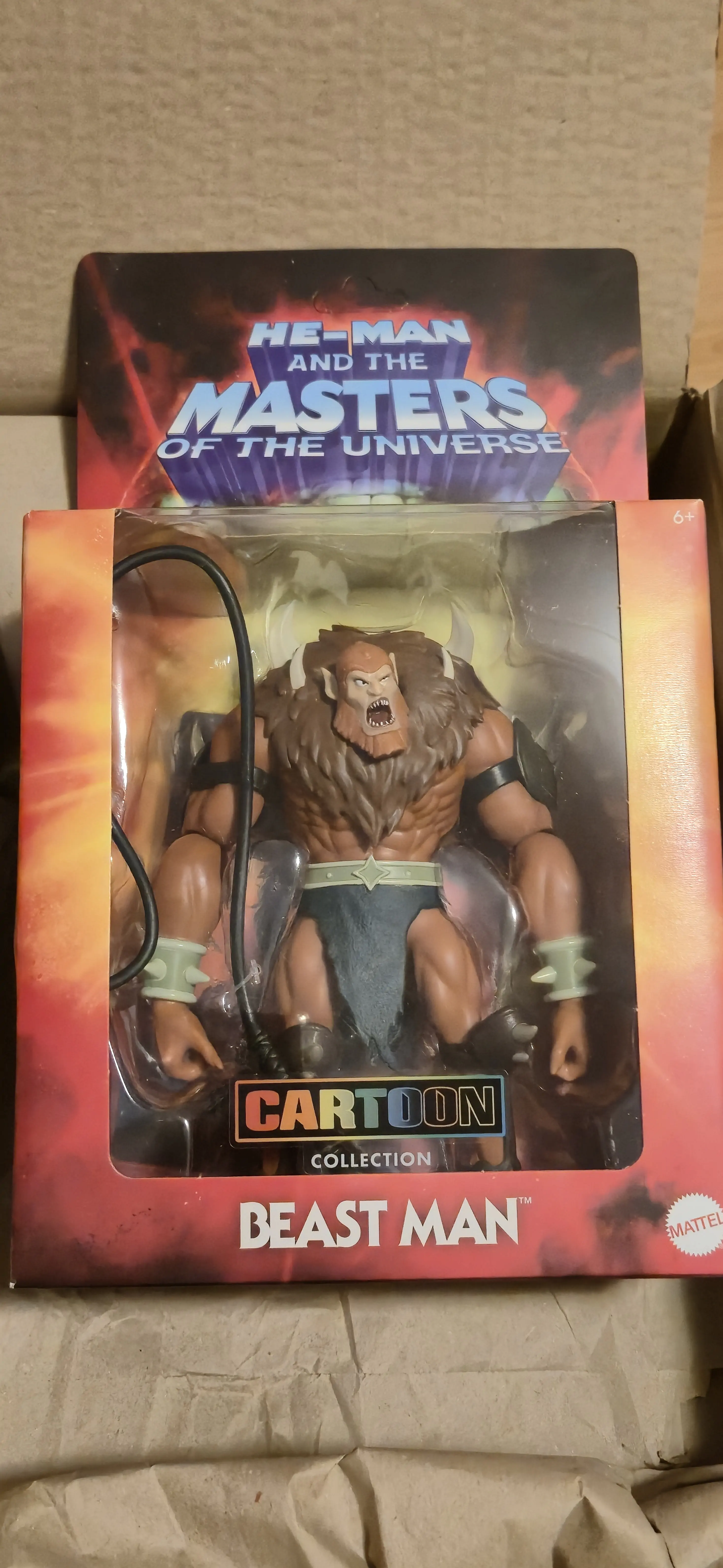 Masters of the Universe Origins Deluxe akčná figúrka Beast Man 14 cm produktová fotografia