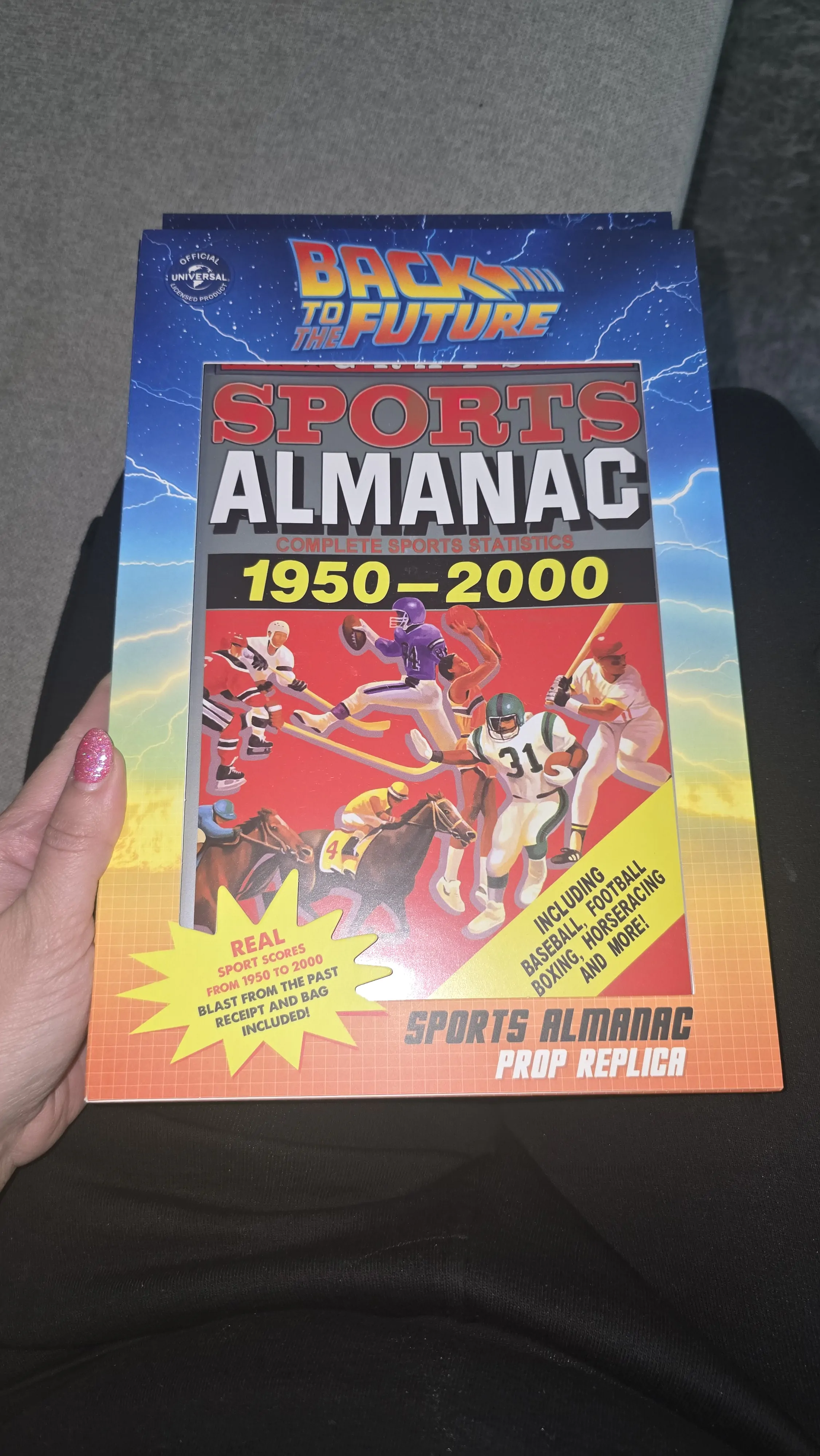 Back To The Future Prop replika 1/1 Športový almanach produktová fotografia