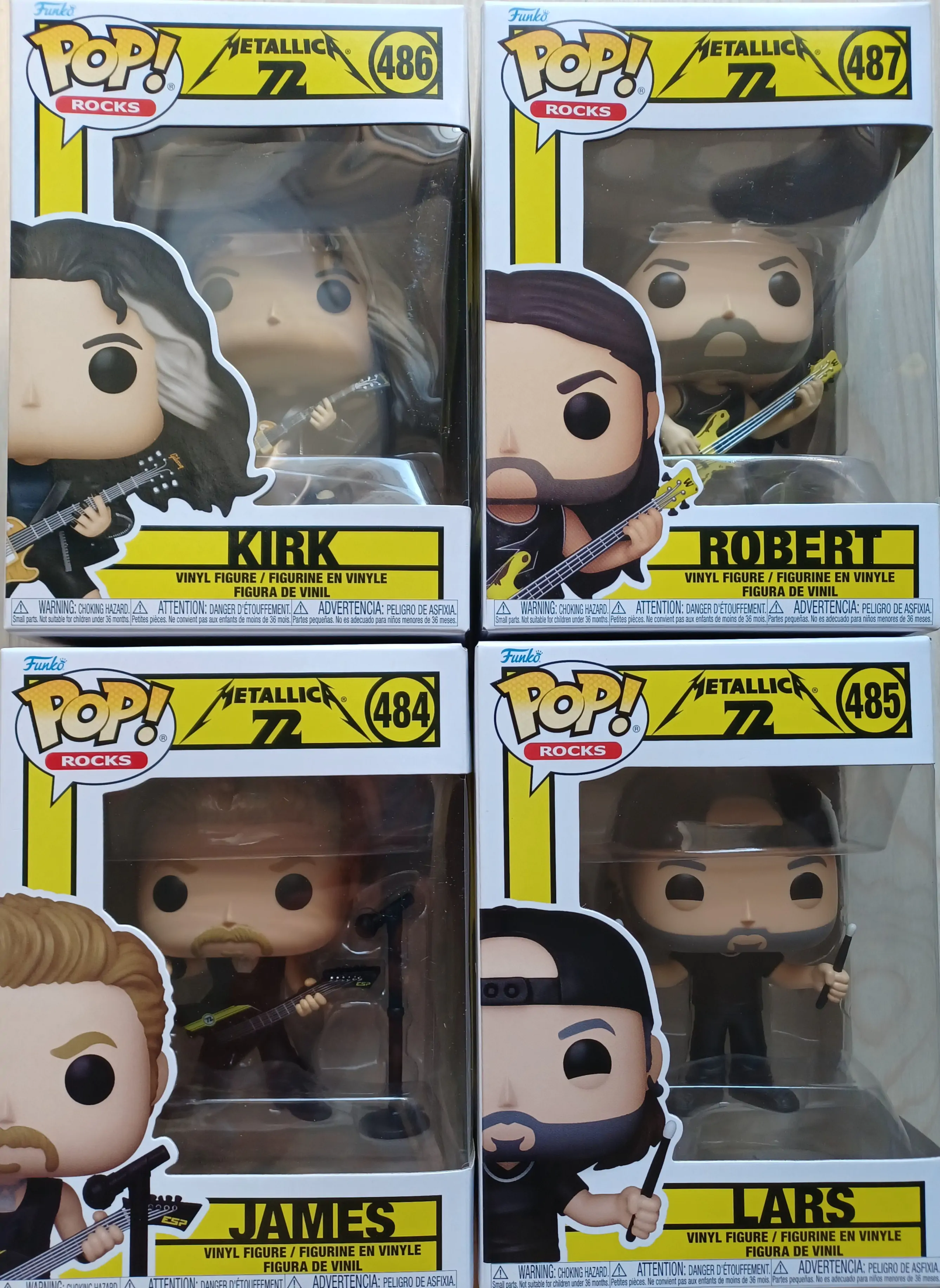 Funko POP figúrka Metallica 72 James produktová fotografia