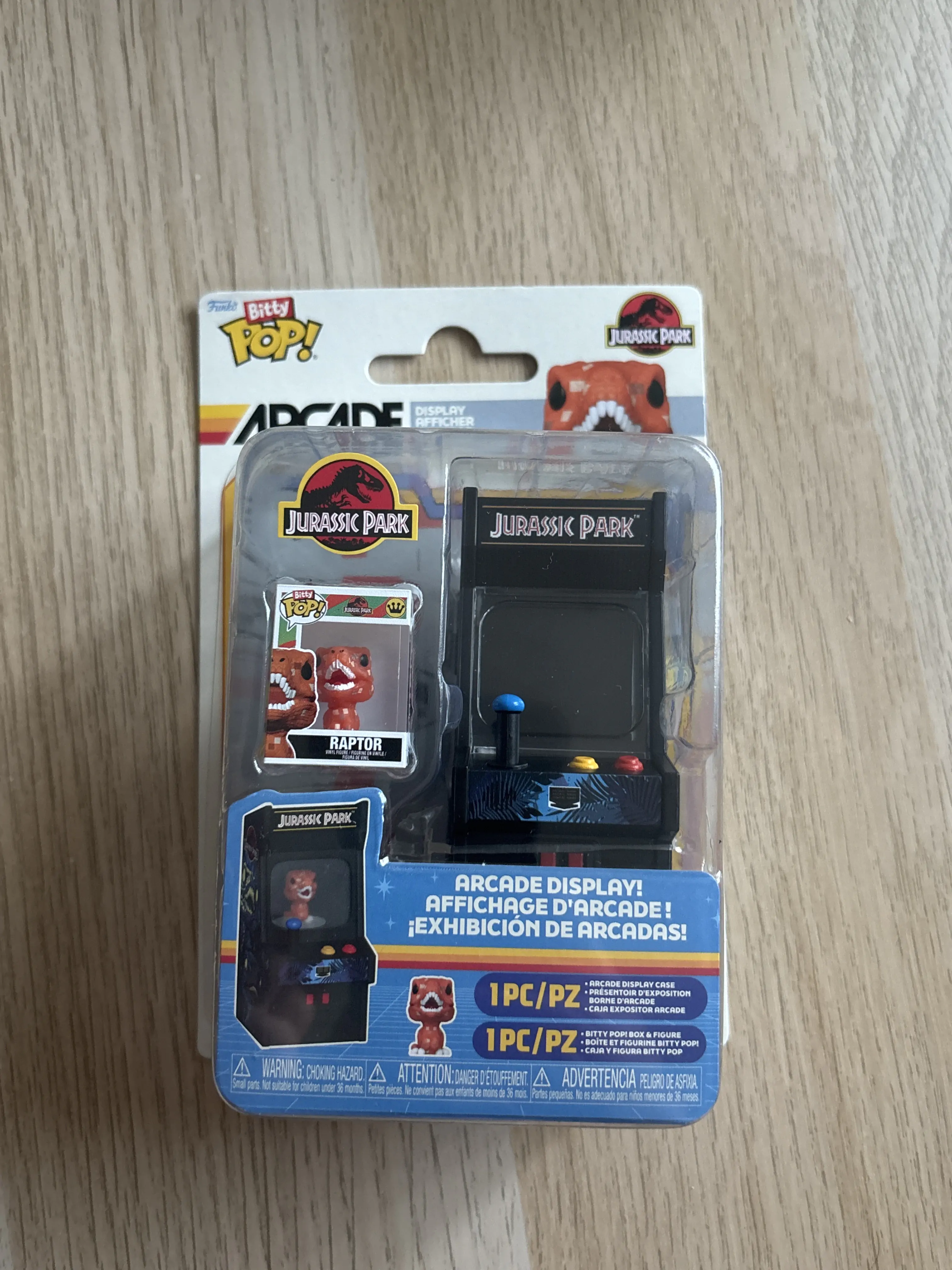 Bitty Funko POP figúrka Arcade Jurassic Park produktová fotografia