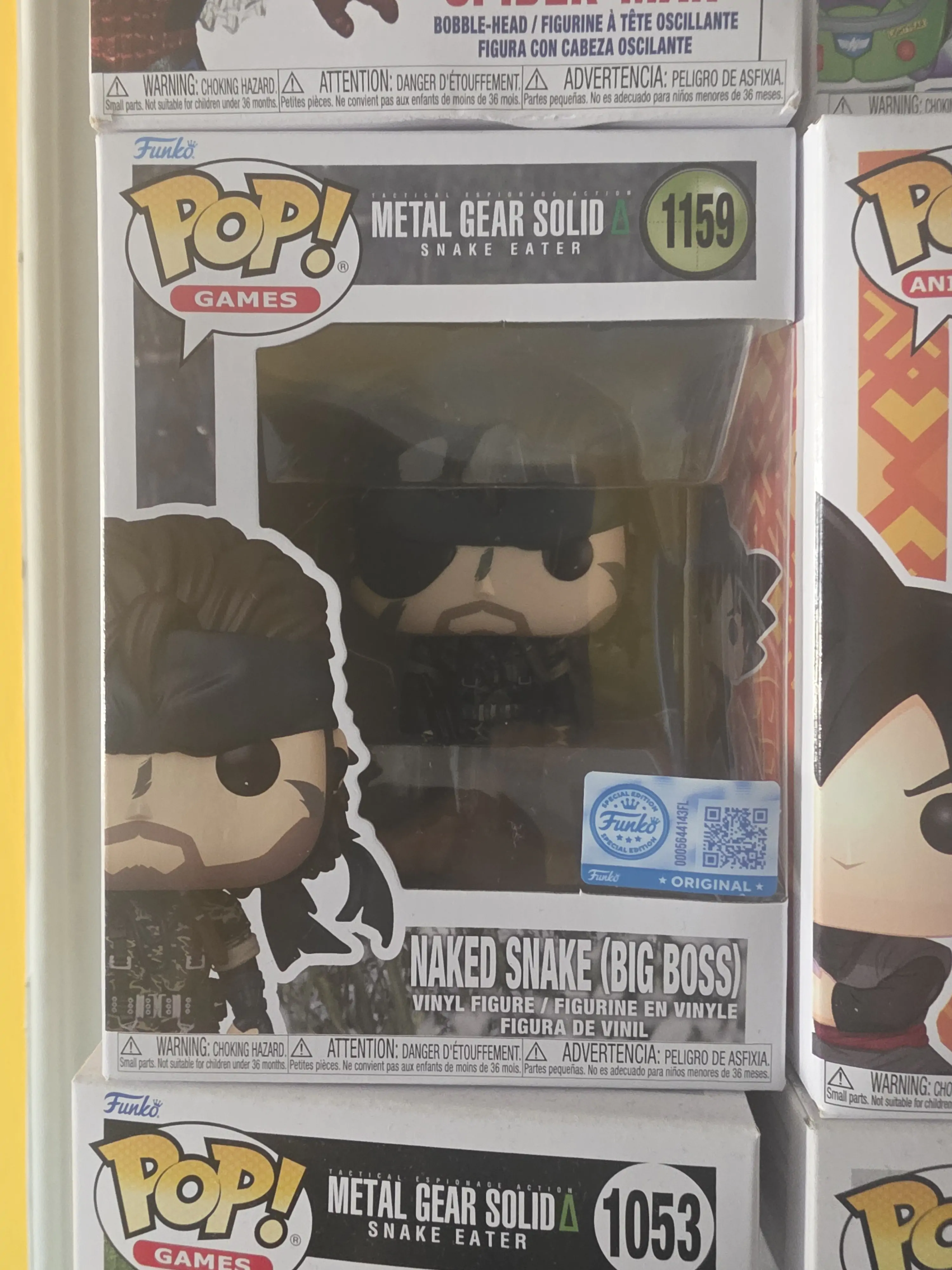 Metal Gear Funko POP! Games Vinylová figúrka Metal Gear Solid 3- Big Boss 9 cm produktová fotografia