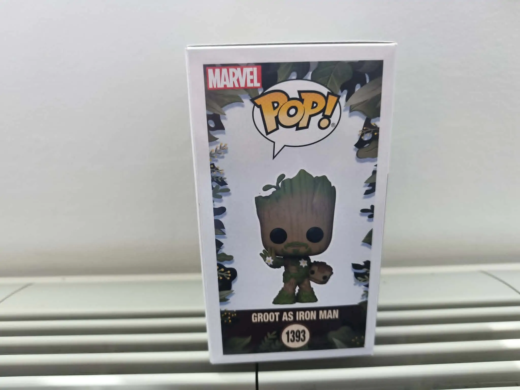 Funko POP figúrka Marvel We Are Groot - Groot ako Iron Man produktová fotografia