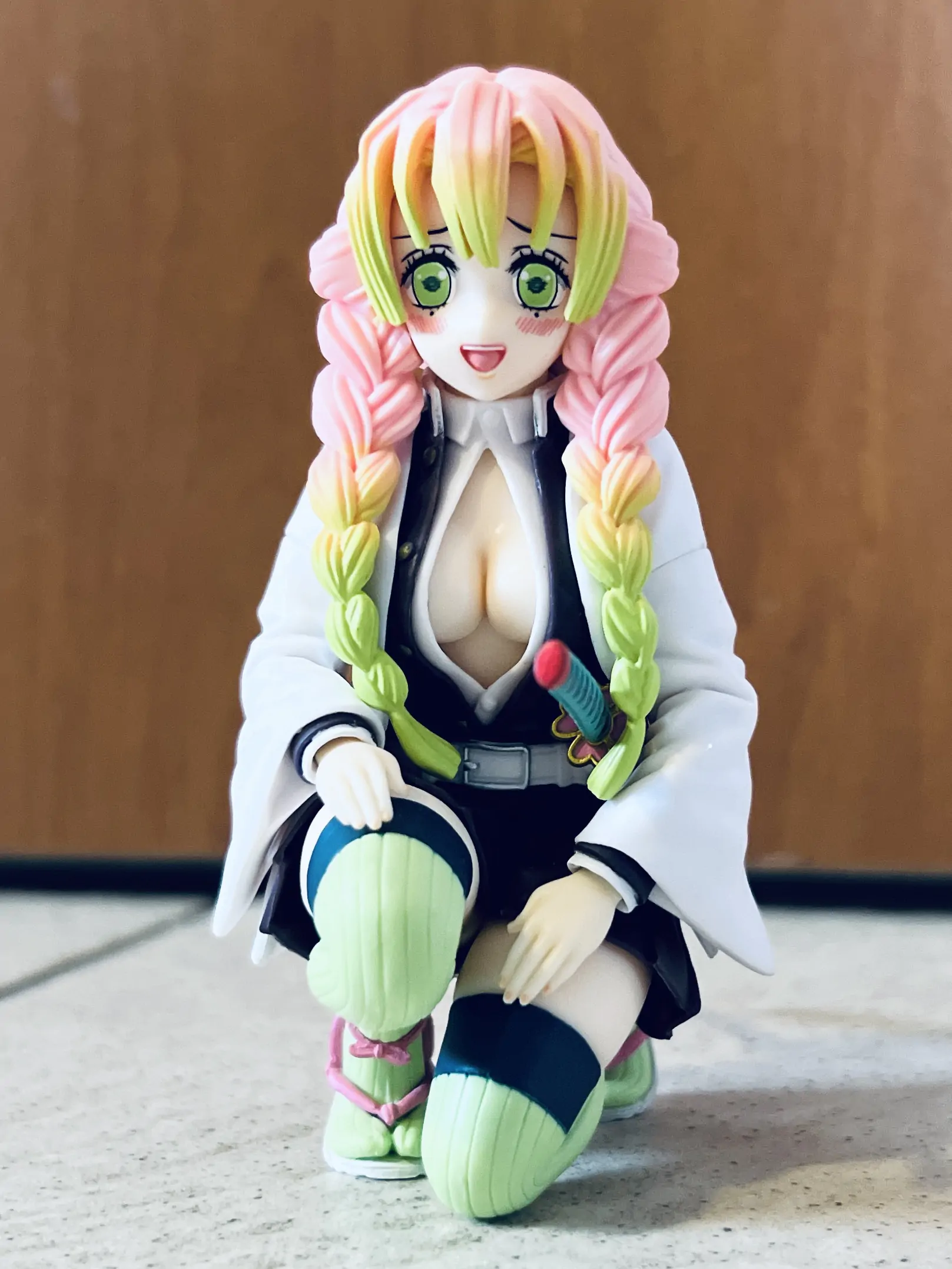 Demon Slayer: Kimetsu no Yaiba PM Perching PVC Soška Mitsuri Kanroji Hashira Meeting (re-run) 11 cm produktová fotografia