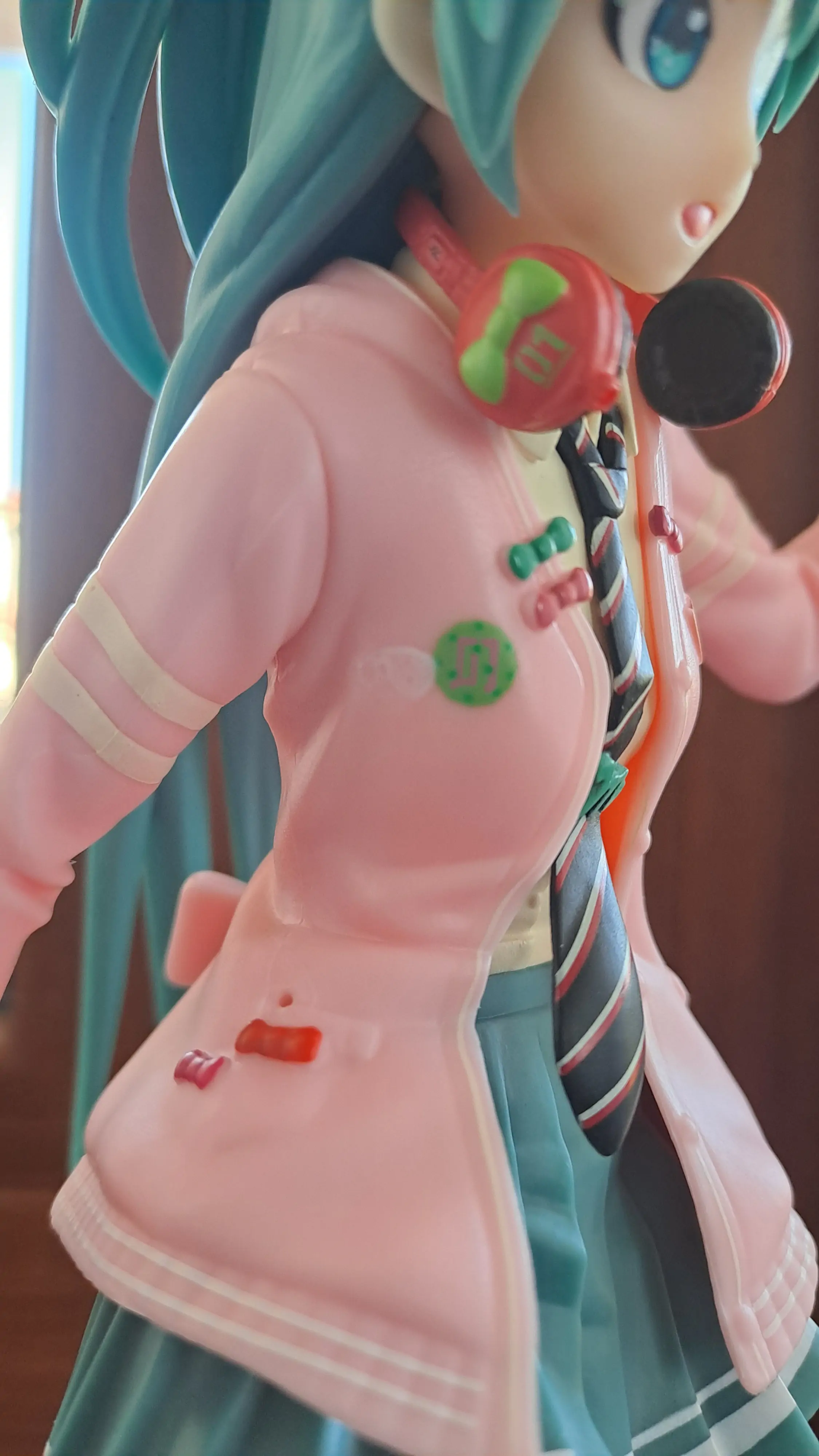 Hatsune Miku Project DIVA Arcade SPM PVC socha Hatsune Miku Ribbon Girl 24 cm produktová fotografia