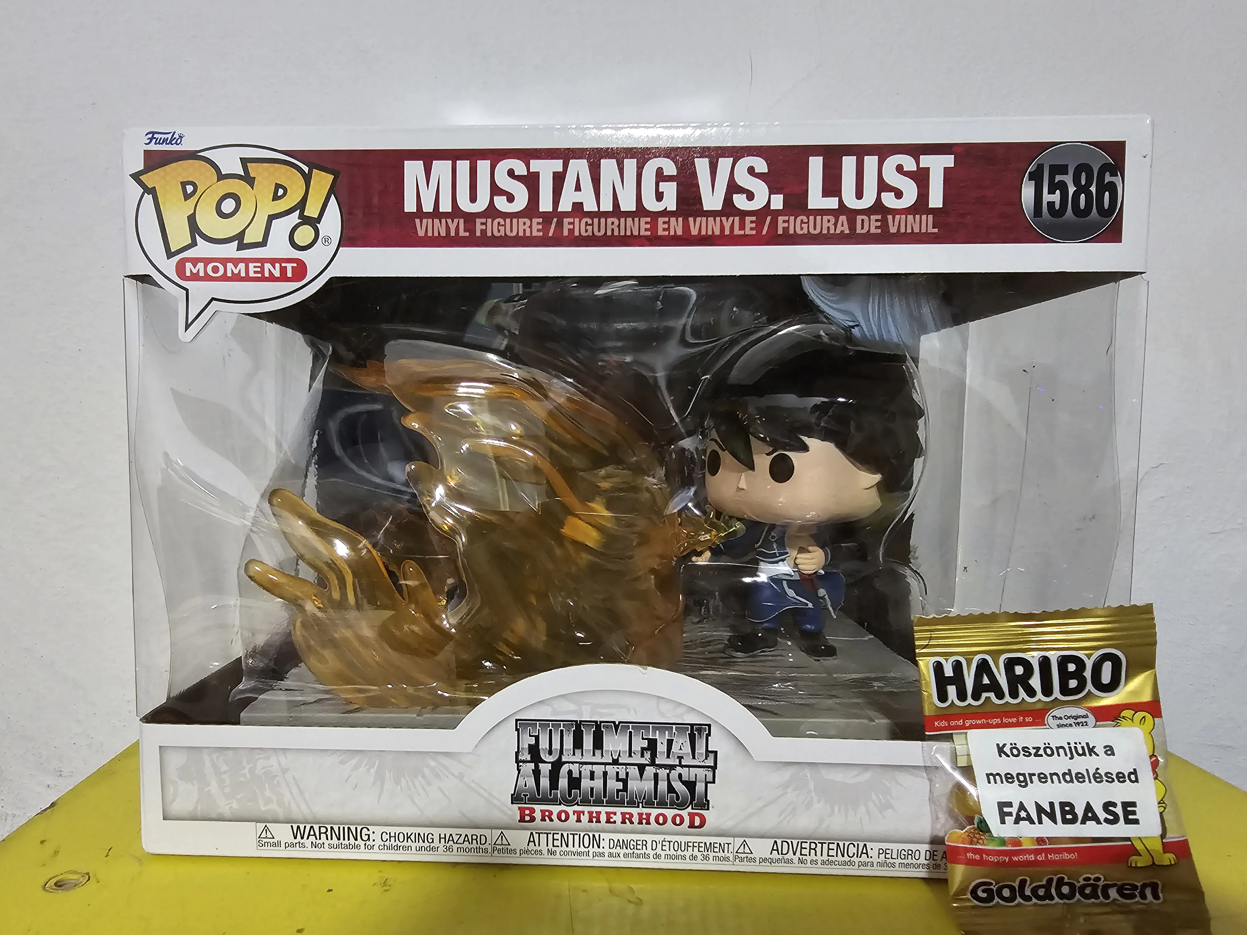 Funko POP figúrka Moment Fullmetal Alchemist Mustang vs. Lust termékfotó