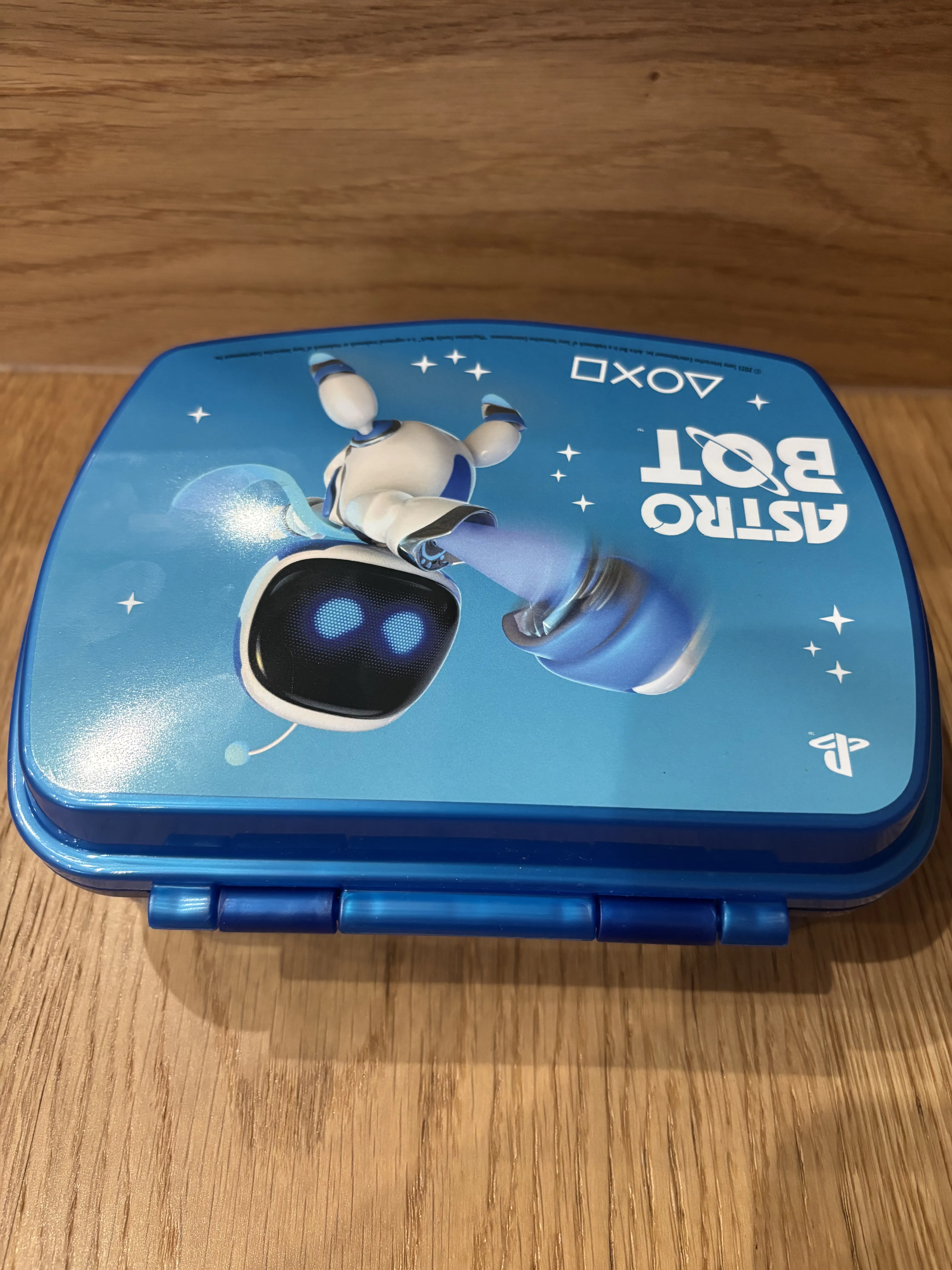 Playstation Astro Bot vtipný plastový box na sendviče produktová fotografia