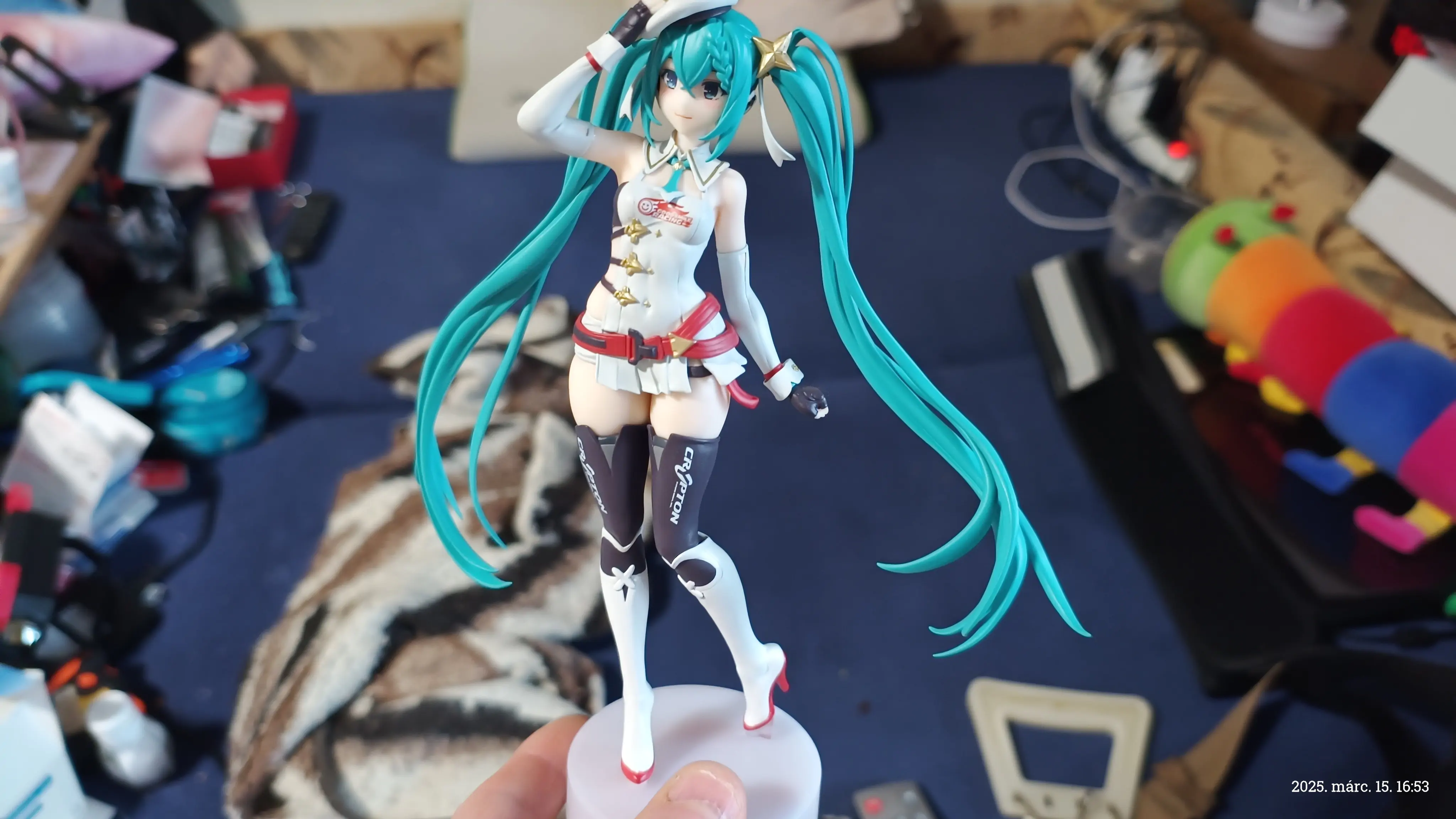Hatsune Miku GT Project Pop Up Parade PVC Soška Racing Miku 2023 Ver. 17 cm produktová fotografia