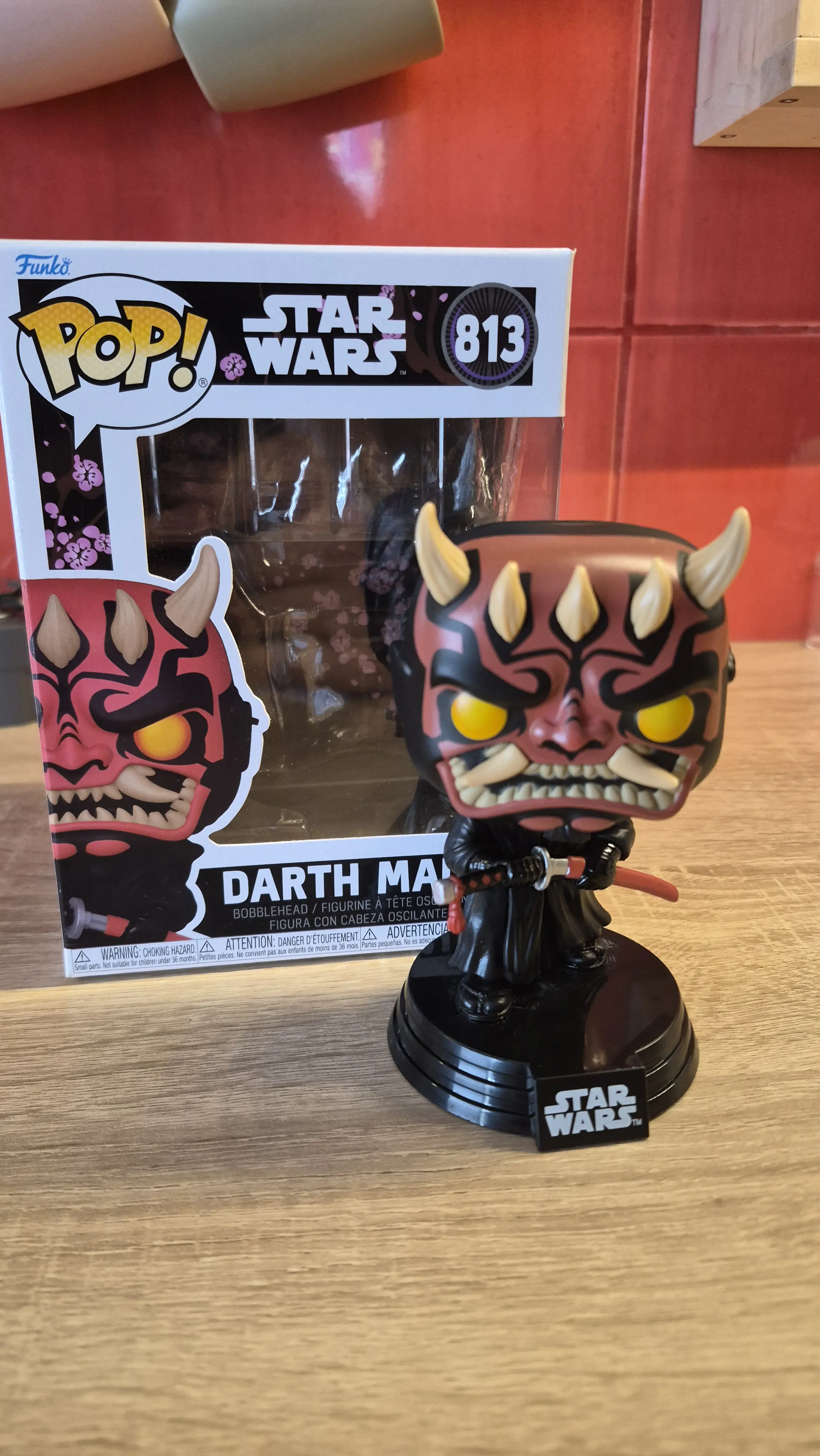 Funko POP figúrka Star Wars Darth Maul produktová fotografia