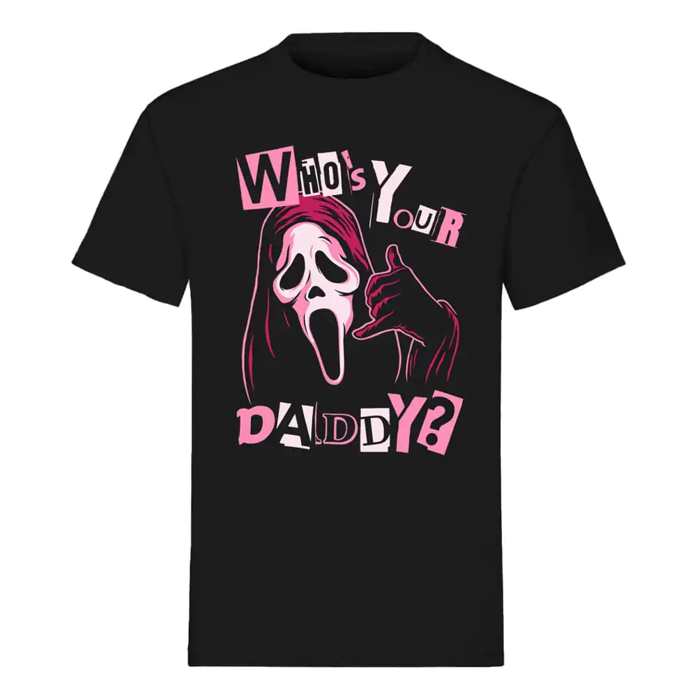 Scream tričko Ghost Face Who's Your Daddy produktová fotografia
