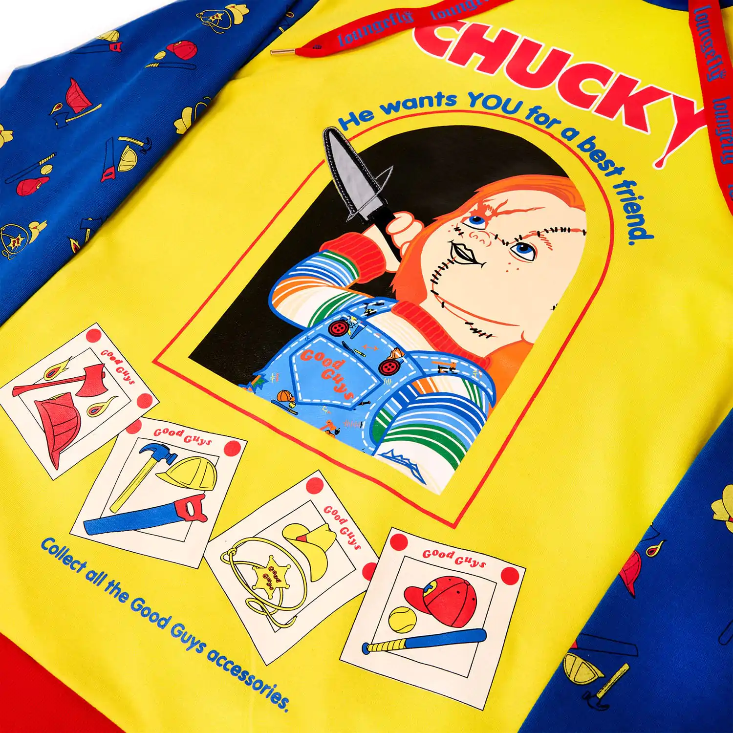 Detská hra zaket s kapucňou Chucky by Loungefly termékfotó