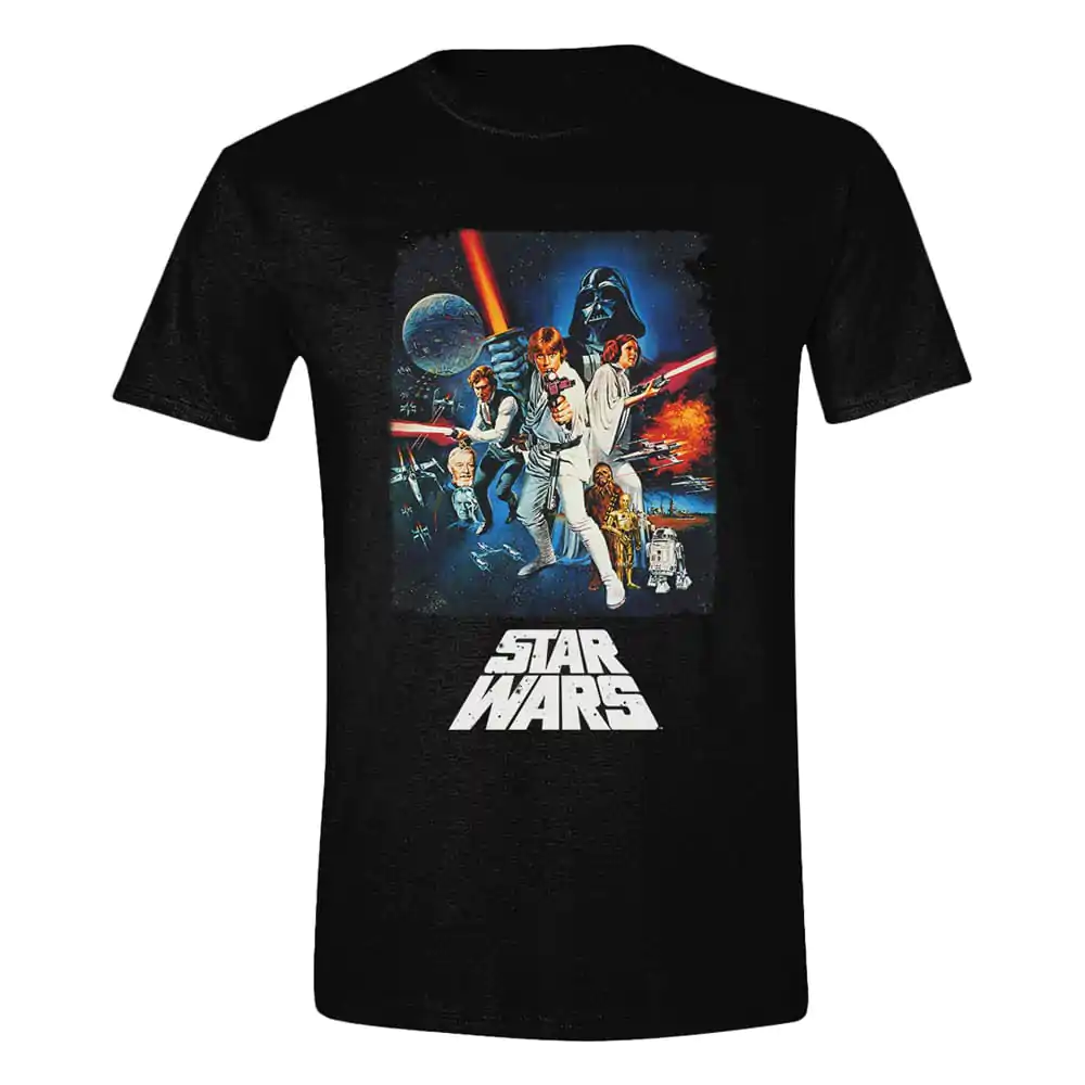 Star Wars A New Hope tričko Retro Poster produktová fotografia