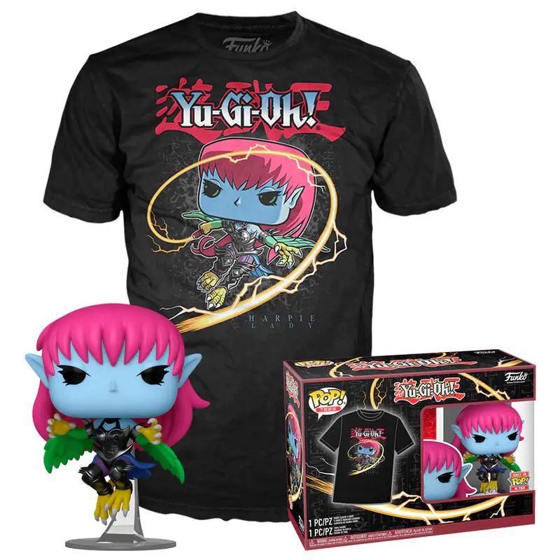 Yu-Gi-Oh! Funko POP! & Tee Box Cyber Harpie Lady termékfotó