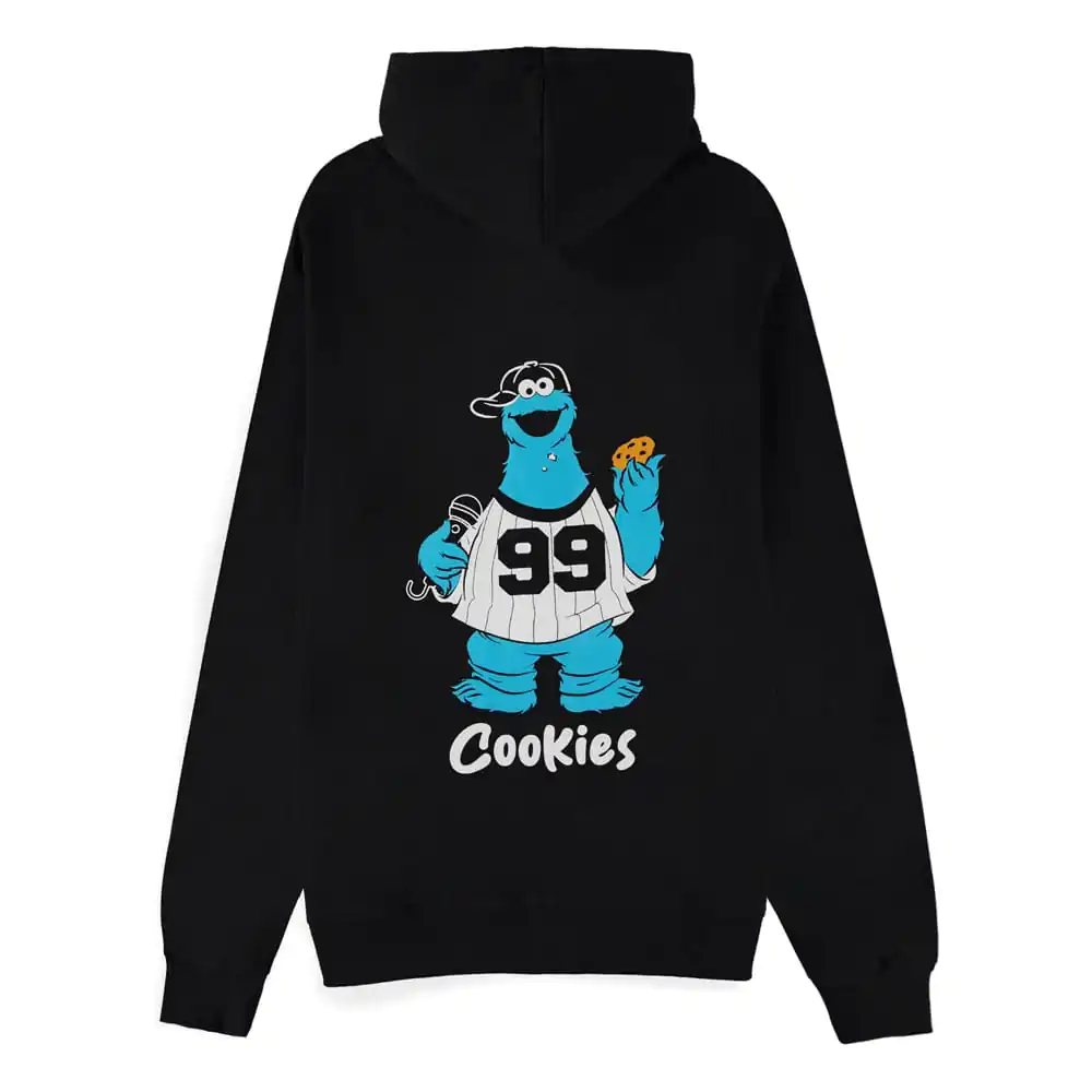 Sesame Street Cookie Monster 99 Cookies Mikina s kapucňou na zips produktová fotografia