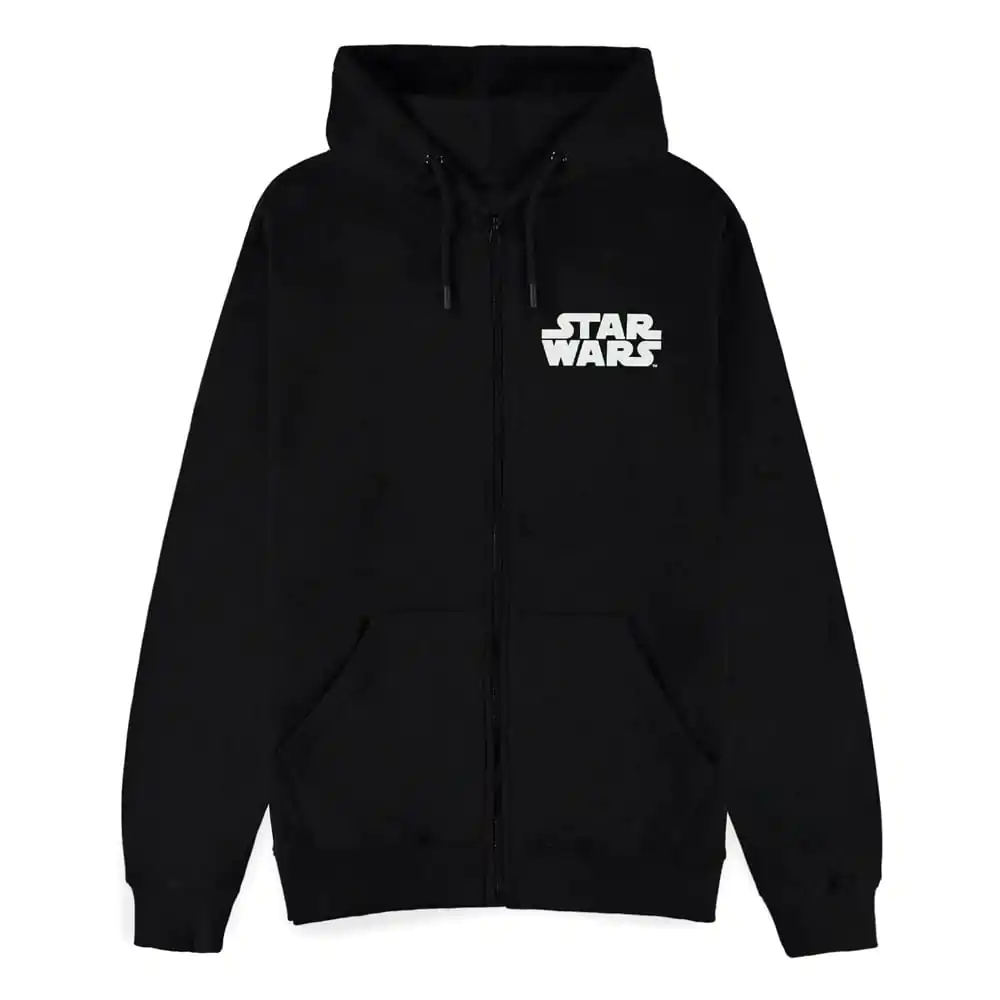 Star Wars The Mandalorian Grogu mikina s kapucňou na zips produktová fotografia