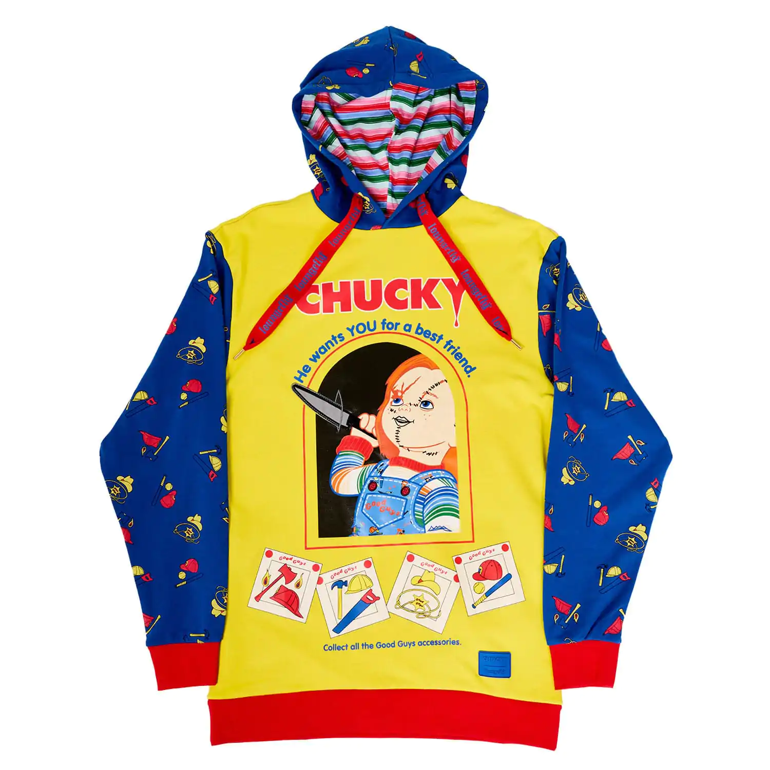 Detská hra zaket s kapucňou Chucky by Loungefly termékfotó