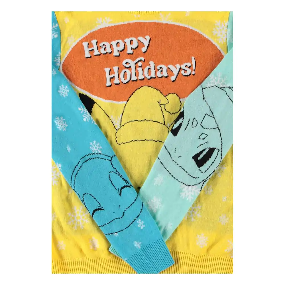 Pokémon sveter Christmas Jumper Pikachu, Bulbasaur, Squirtle & Charmender produktová fotografia
