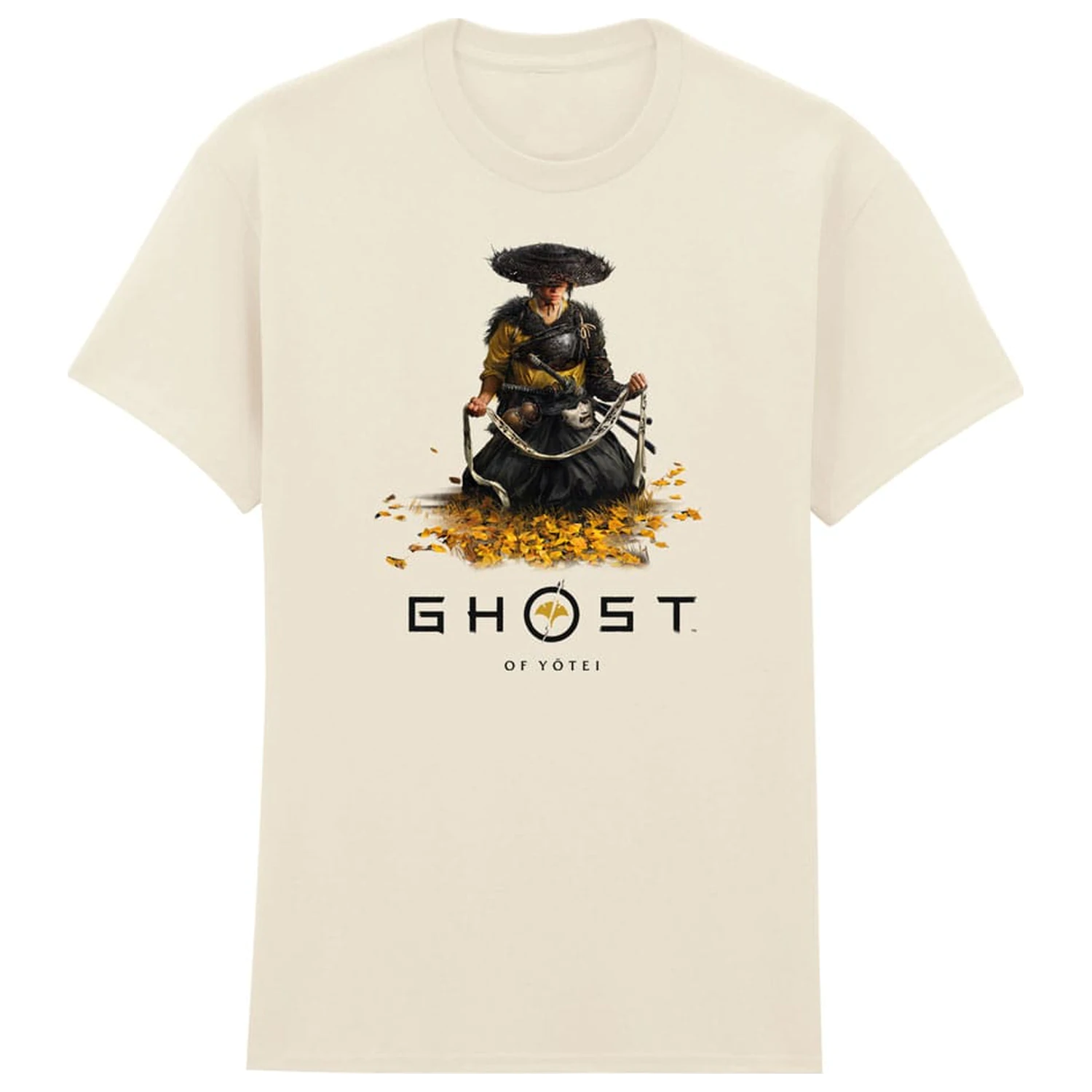 Ghost of Yotei tričko Atsu Kneeling produktová fotografia