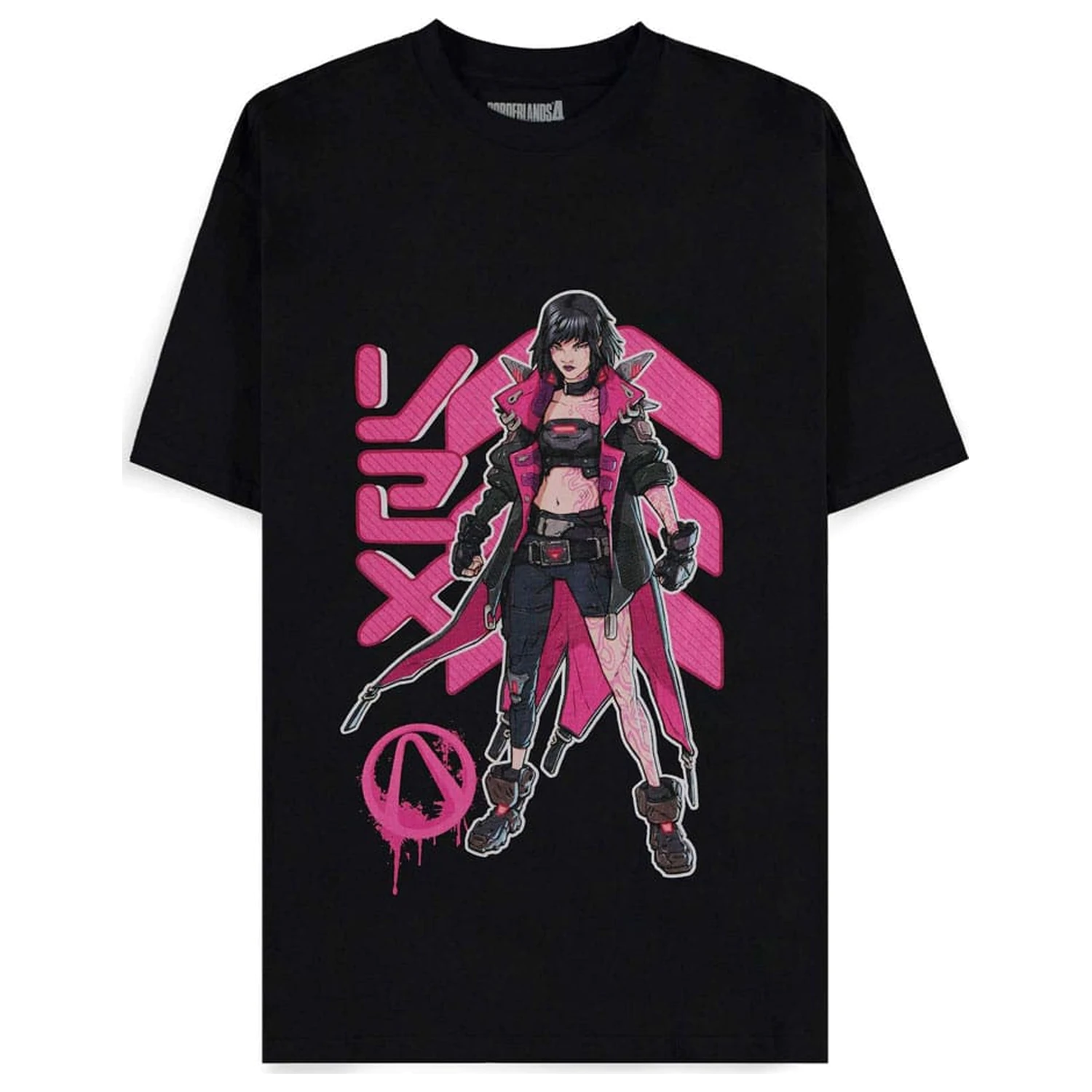 Borderlands 4 tričko Vault Hunters Vexd produktová fotografia