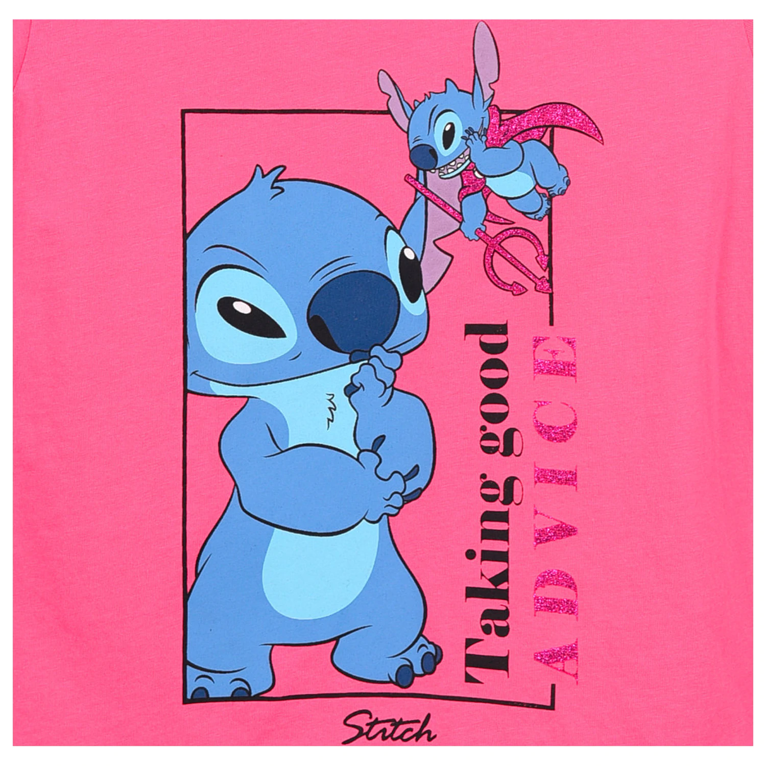 Stitch Advice detské tričko s krátkym rukávom, top pre vekové kategórie produktová fotografia