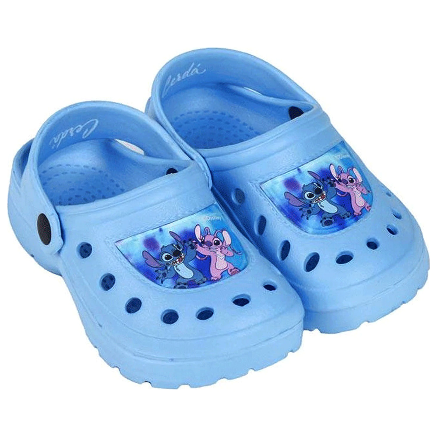 Lilo and Stitch Blue Cosmic detské šľapky produktová fotografia