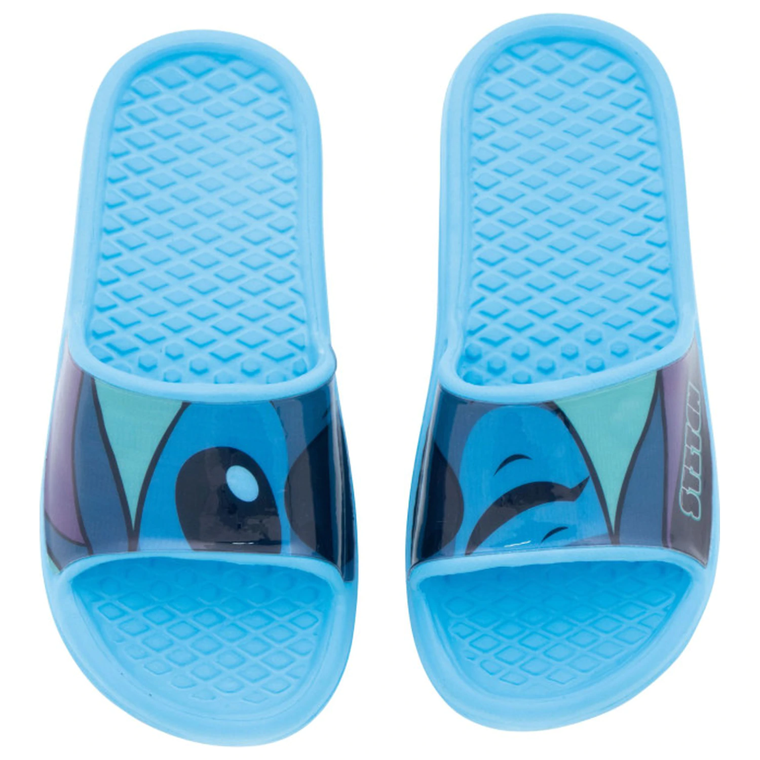 Stitch Wink Modré detské papuče produktová fotografia