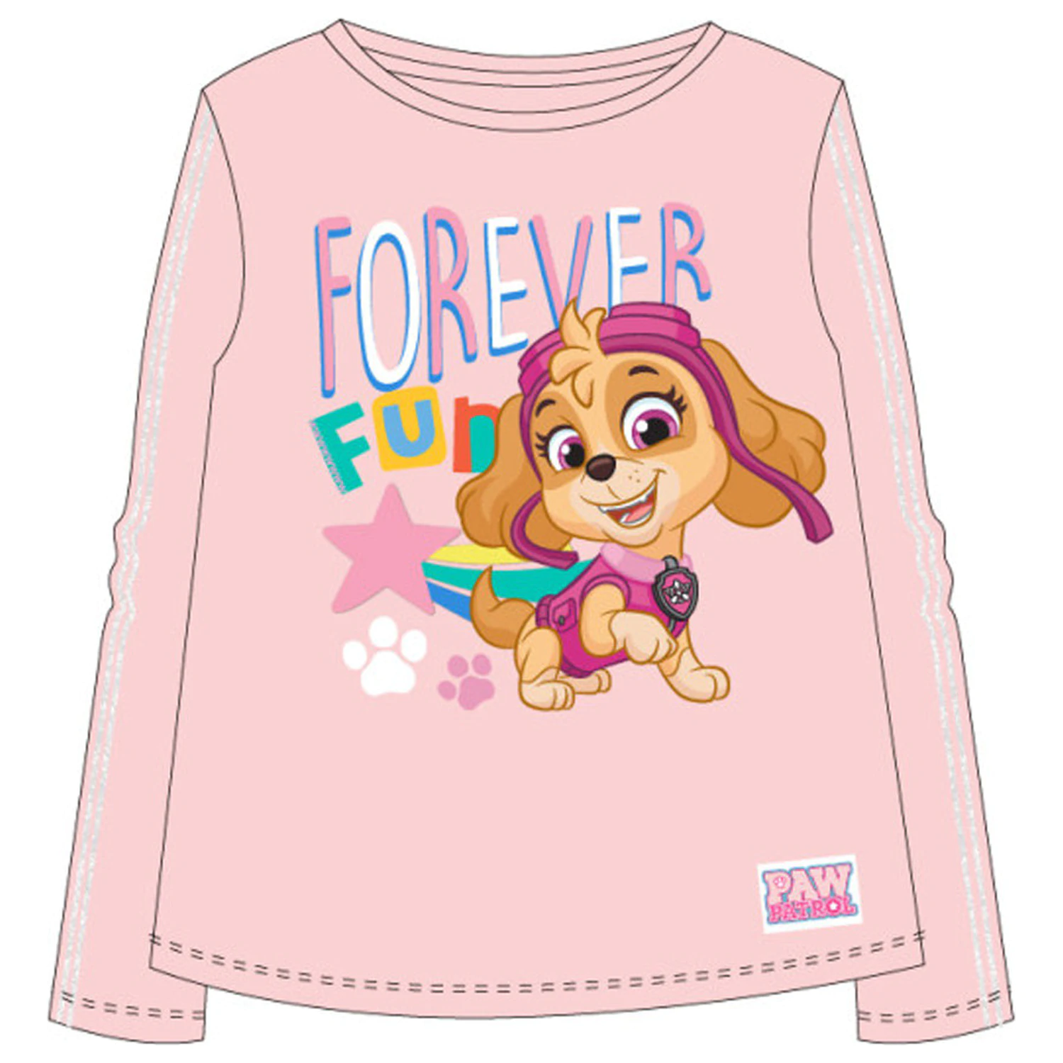 Paw Patrol Forever Fun Kids Tričko s dlhým rukávom, Top produktová fotografia