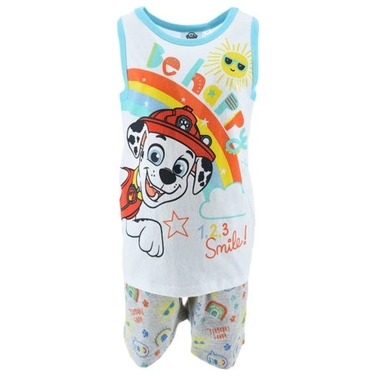 Paw Patrol Be Happy Detské krátke pyžamo produktová fotografia