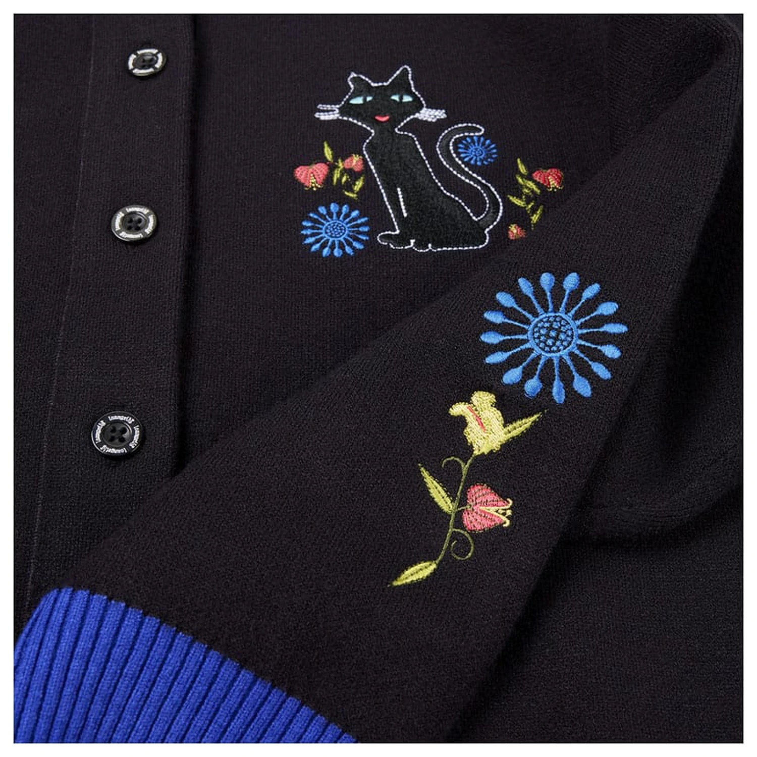 Pixar Coraline by Loungefly Kardigán Unisex Golier Cat Dragonfly produktová fotografia