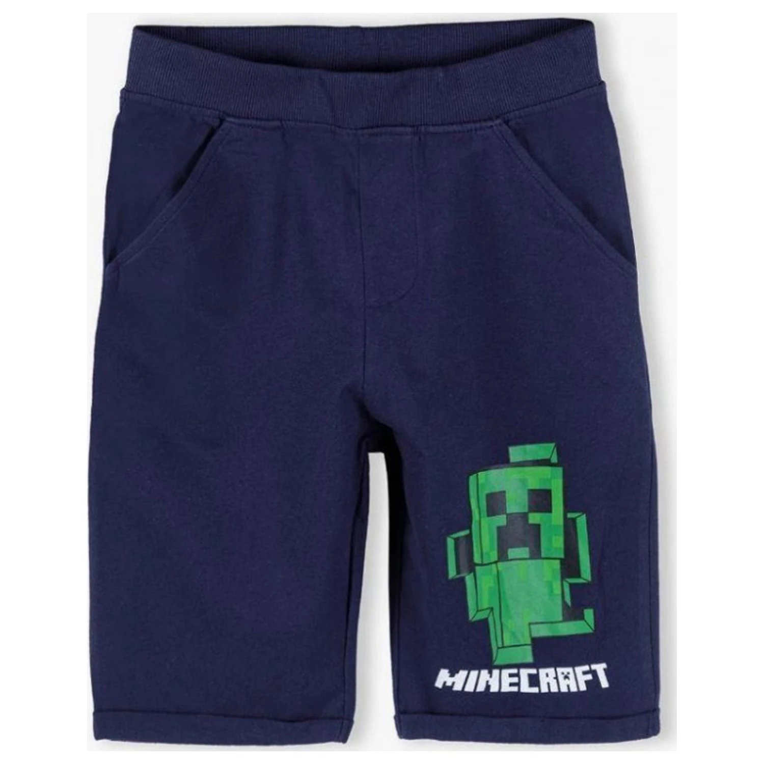 Minecraft Creeper Clash detské šortky produktová fotografia