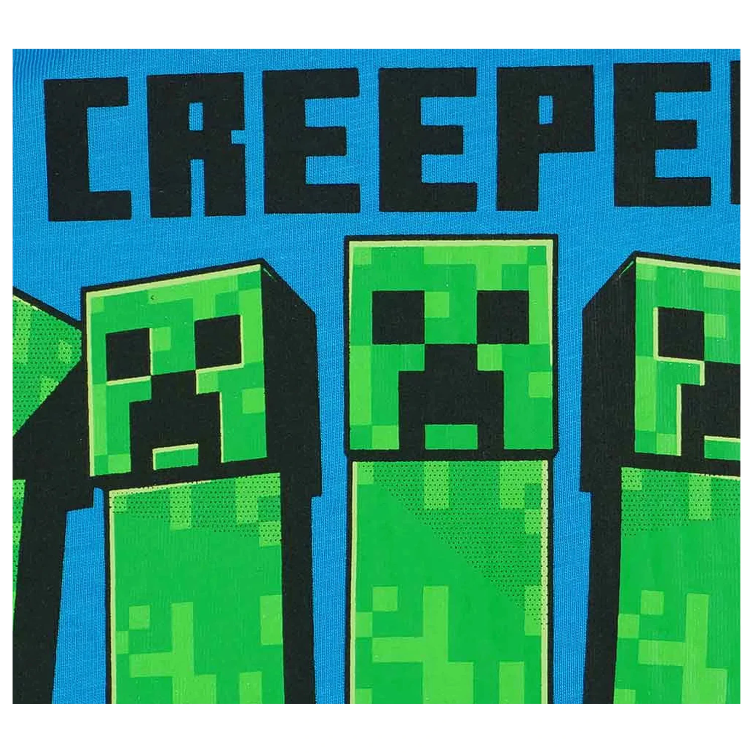 Minecraft Alpha detské krátke pyžamo produktová fotografia