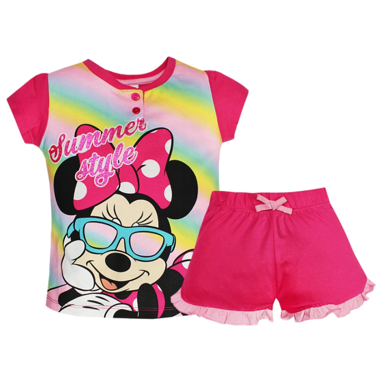 Disney Minnie Style detské krátke pyžamá produktová fotografia