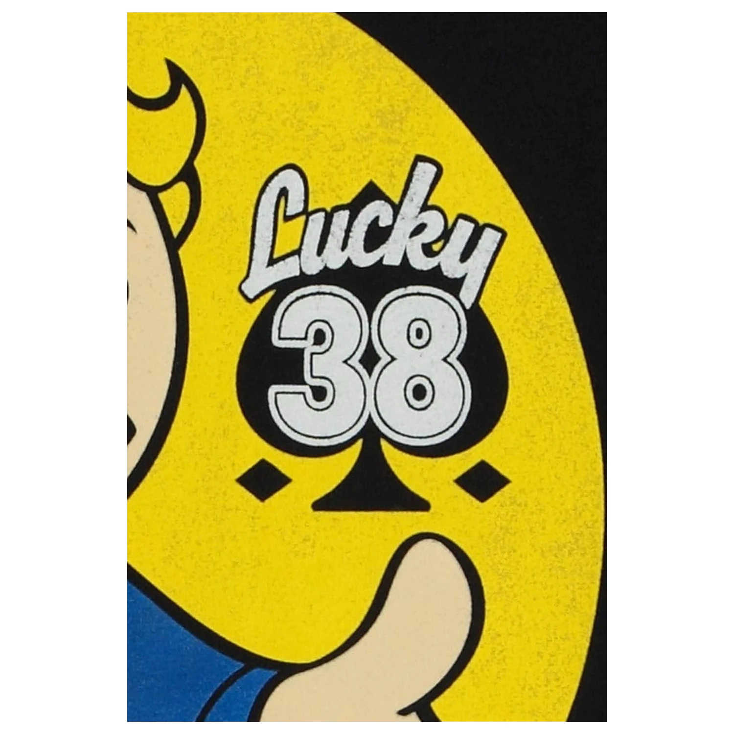 Fallout tričko Lucky 38 Dice produktová fotografia