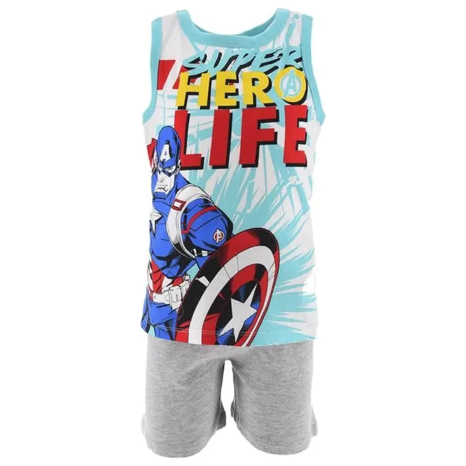 Avengers Hero Life detské krátke pyžamo produktová fotografia