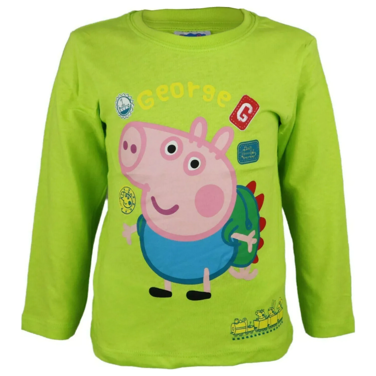 Peppa Pig George Cestovné Detské tričko s dlhým rukávom Top produktová fotografia