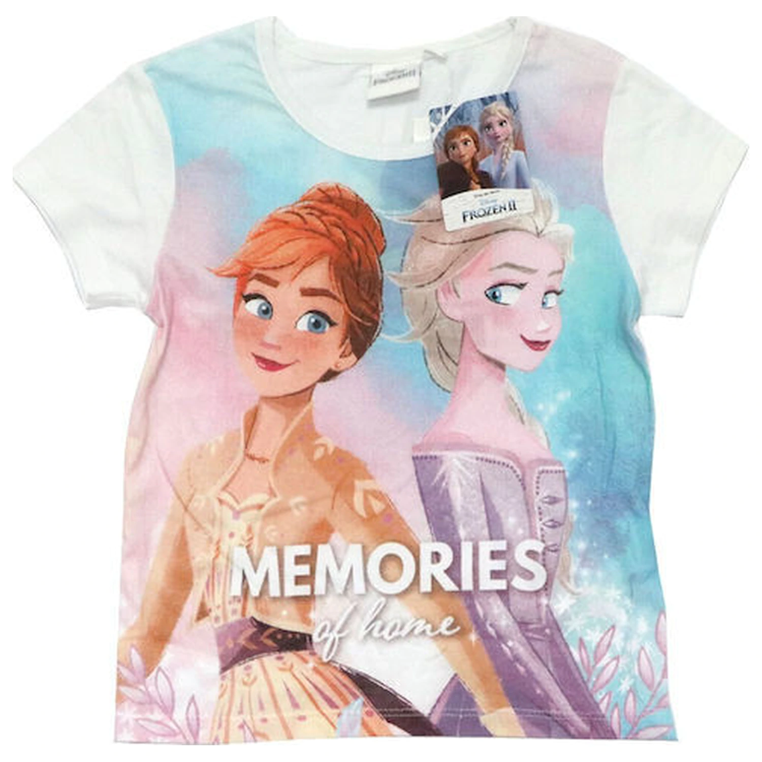 Disney Frozen Memories of Home krátke pyžamá pre deti produktová fotografia