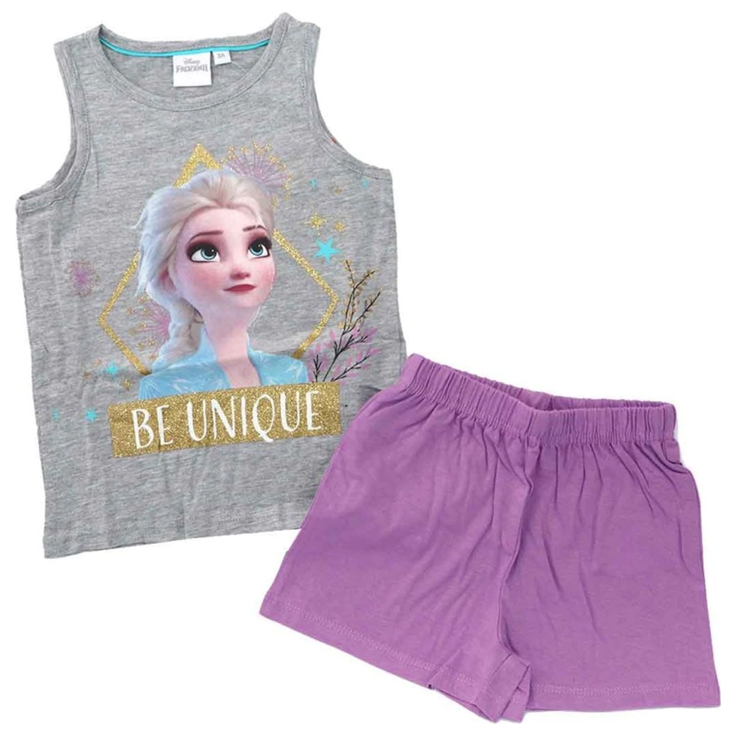 Disney Frozen Be Unique detské krátke pyžamá produktová fotografia